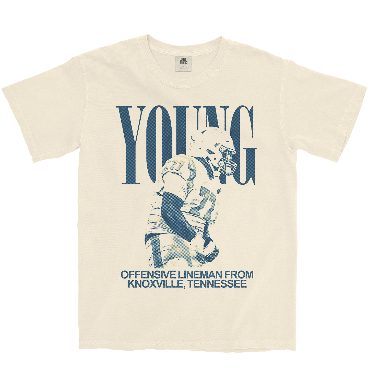REMI YOUNG VINTAGE IVORY TEE
