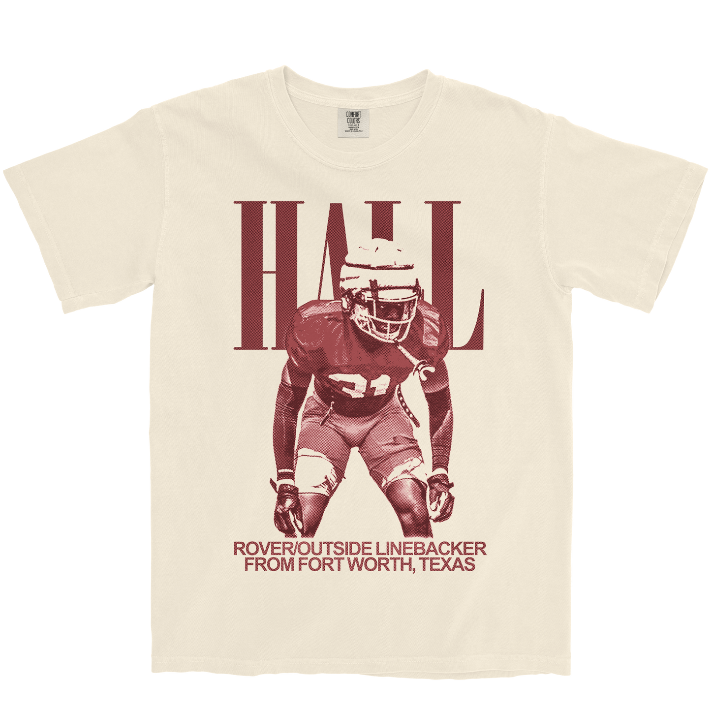 KAMRON HALL VINTAGE IVORY TEE