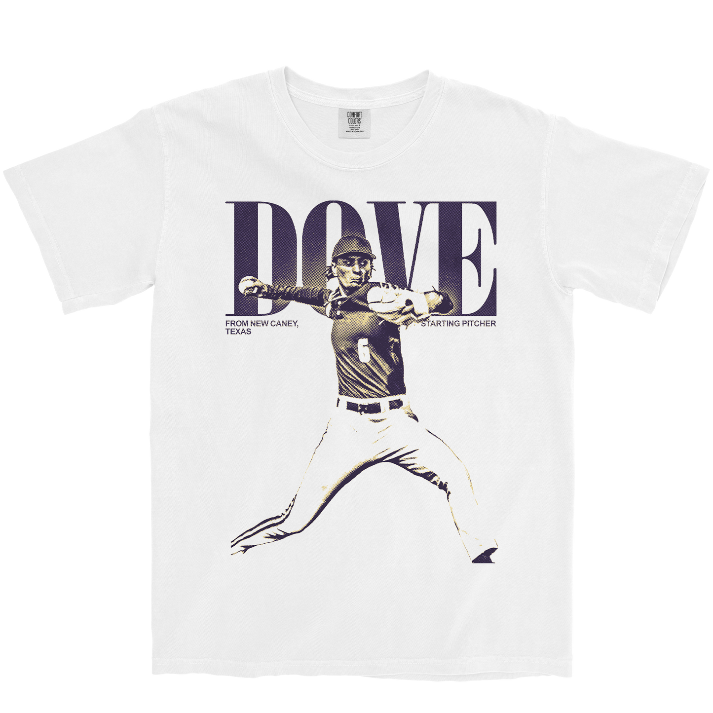 KAMAR DOVE VINTAGE WHITE TEE