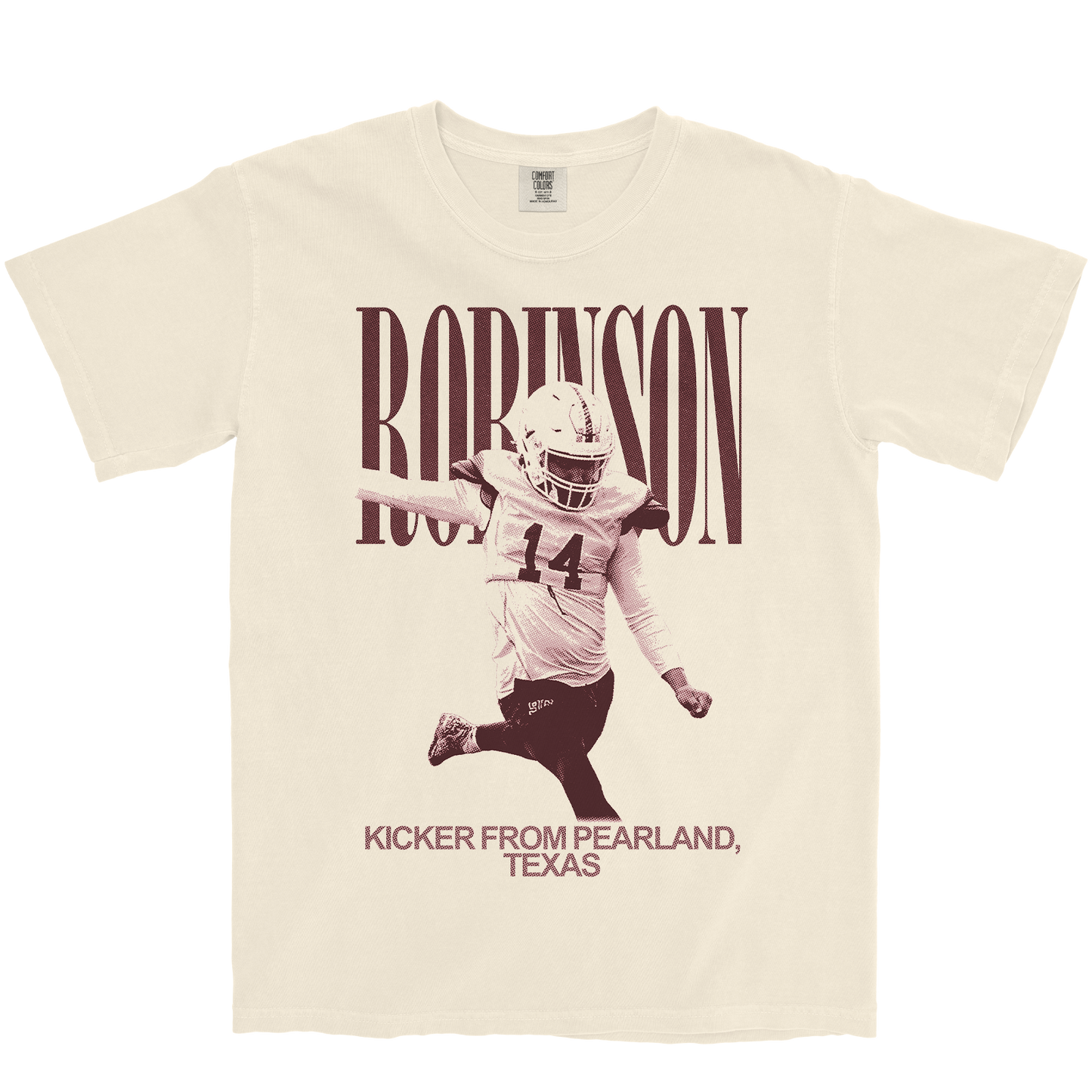 MALAKAI ROBINSON VINTAGE IVORY TEE