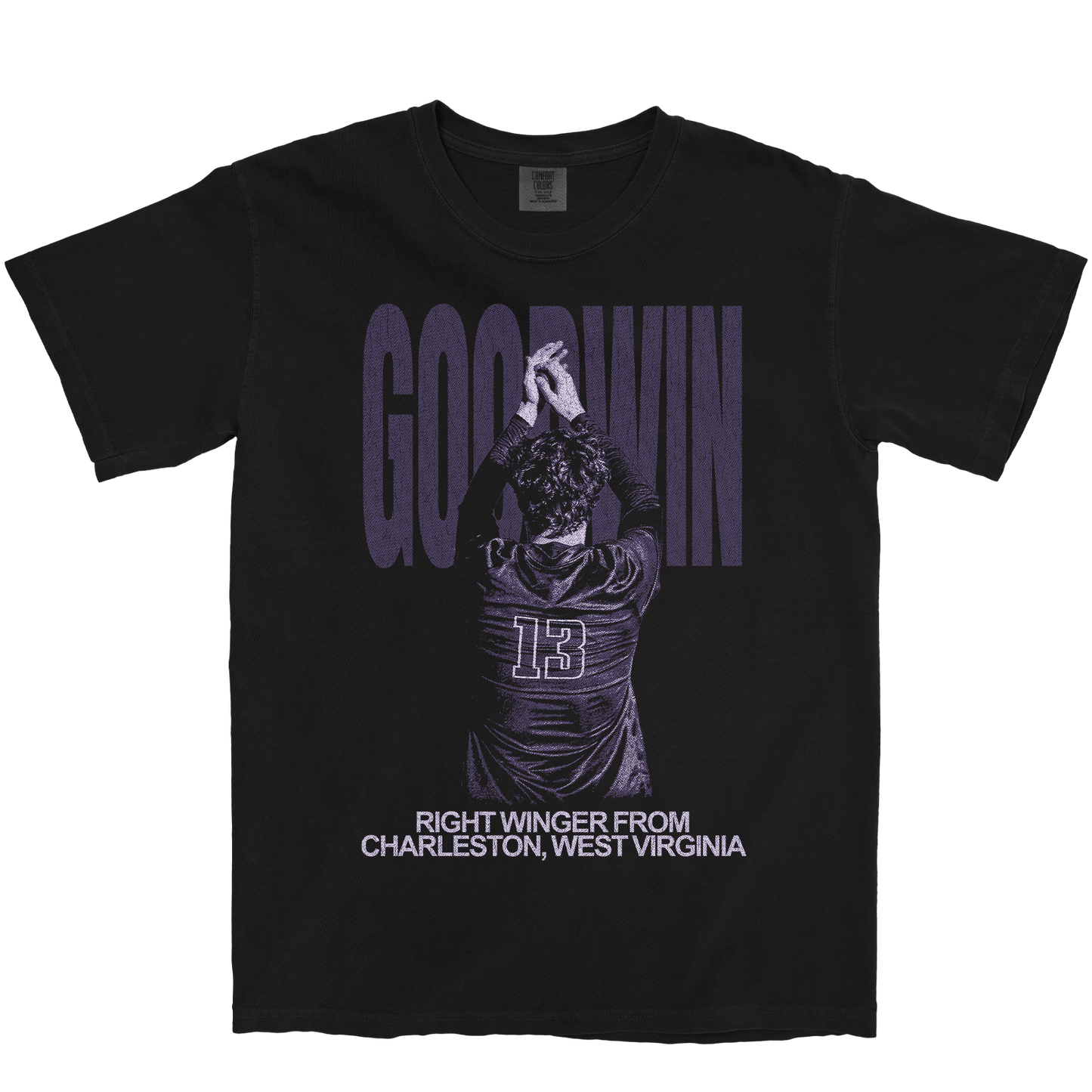 WES GOODWIN VINTAGE BLACK TEE