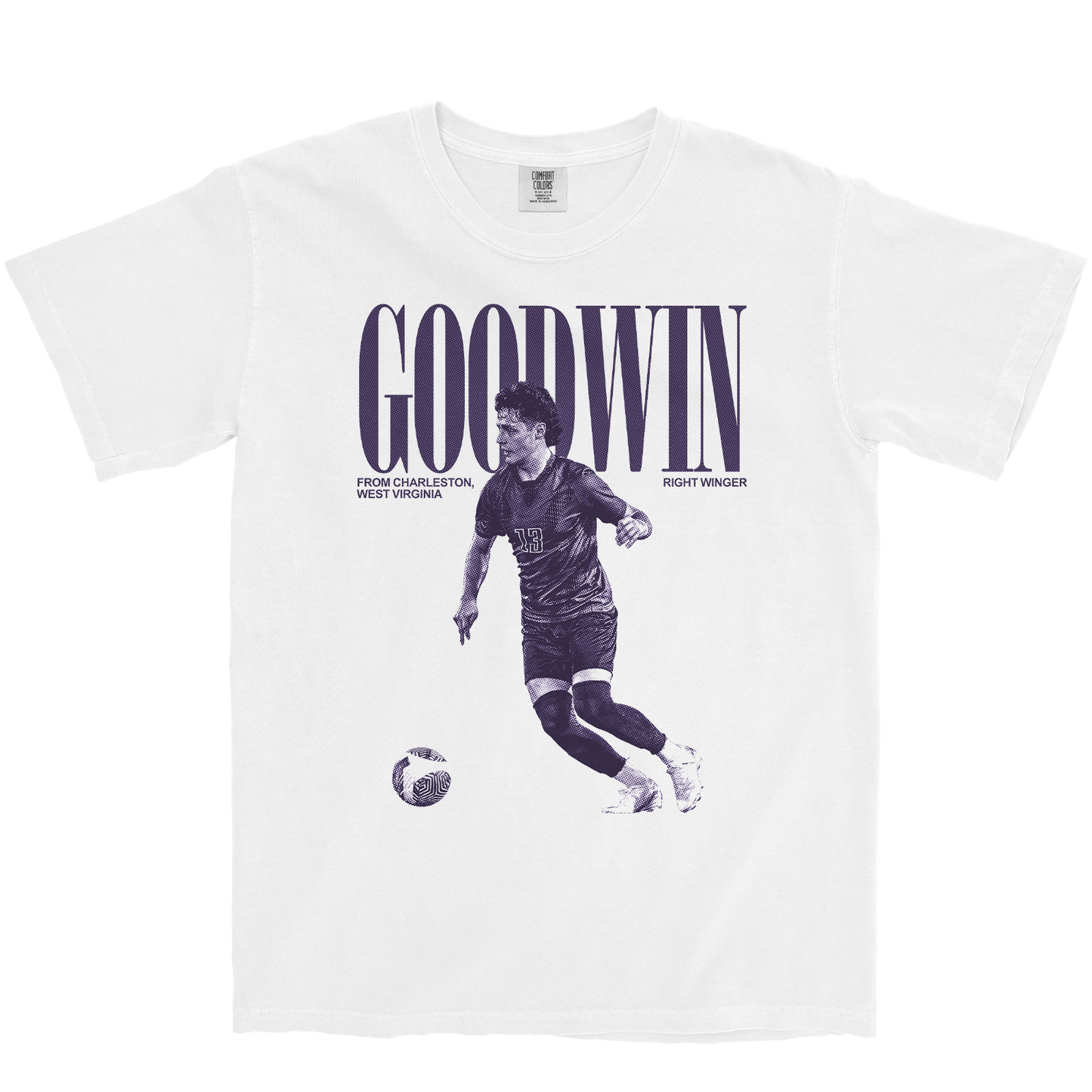 WES GOODWIN VINTAGE WHITE TEE