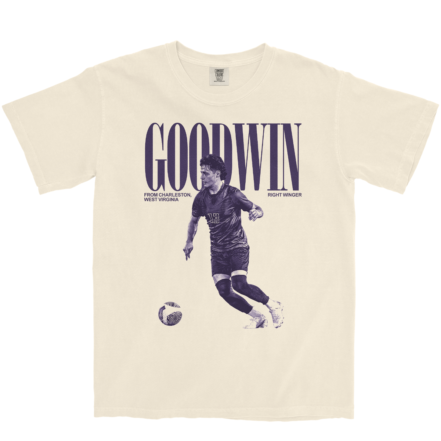 WES GOODWIN VINTAGE IVORY TEE