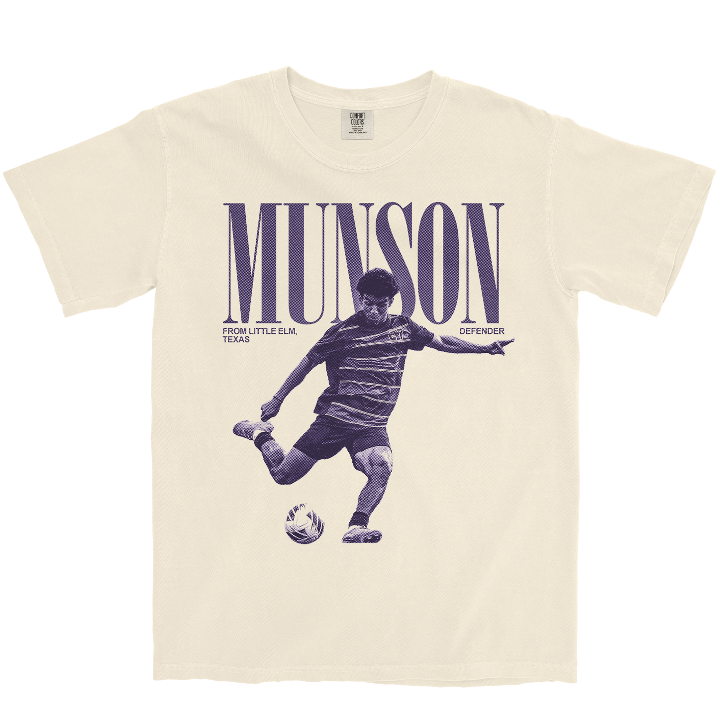 LUKE MUNSON VINTAGE IVORY TEE