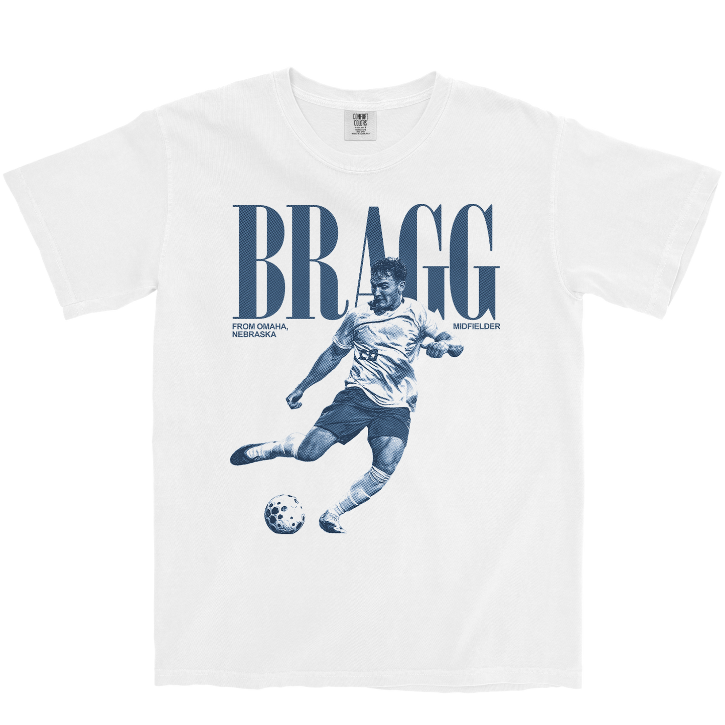 BRADY BRAGG VINTAGE WHITE TEE
