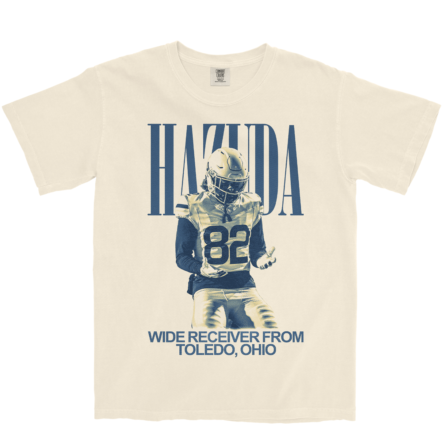 TROY HAZUDA VINTAGE IVORY TEE