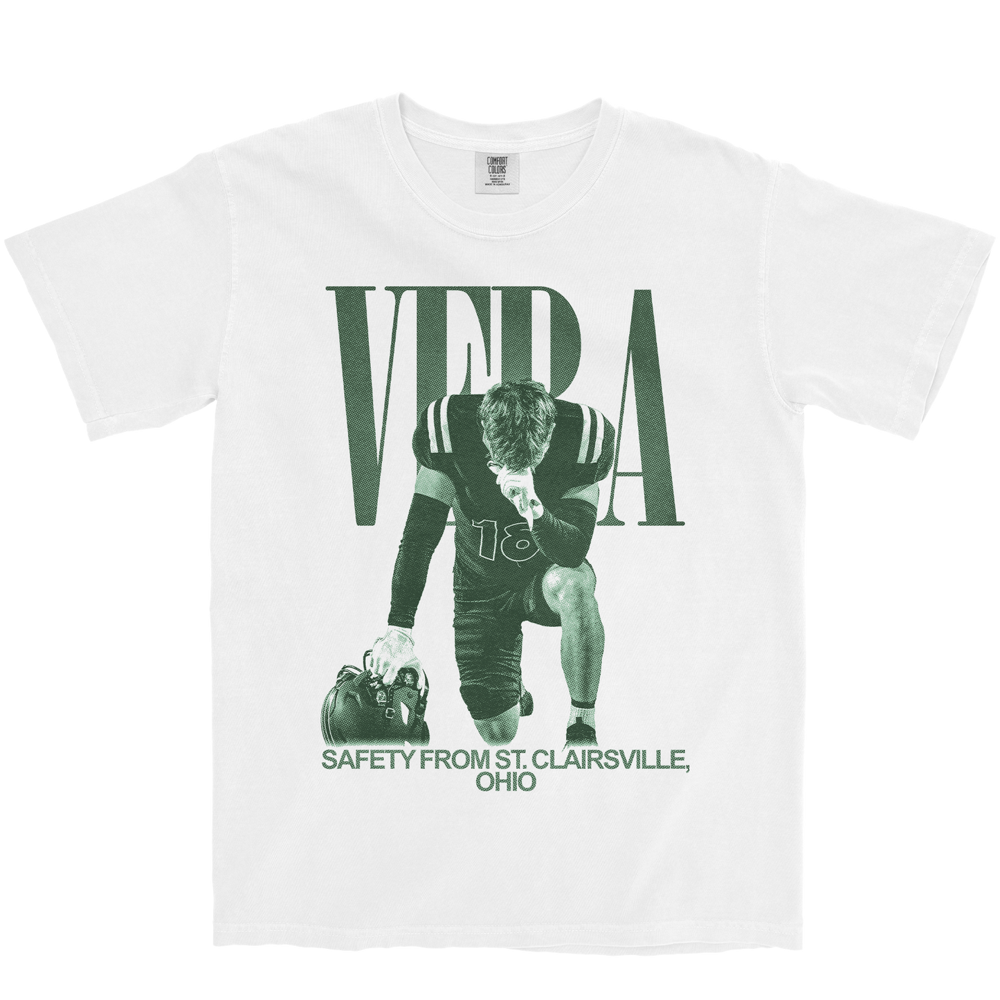 ANDREW VERA VINTAGE WHITE TEE