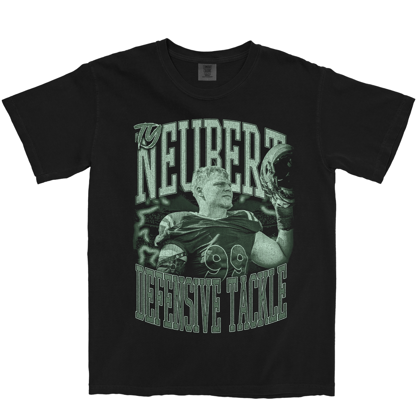 TY NEUBERT VINTAGE BLACK TEE