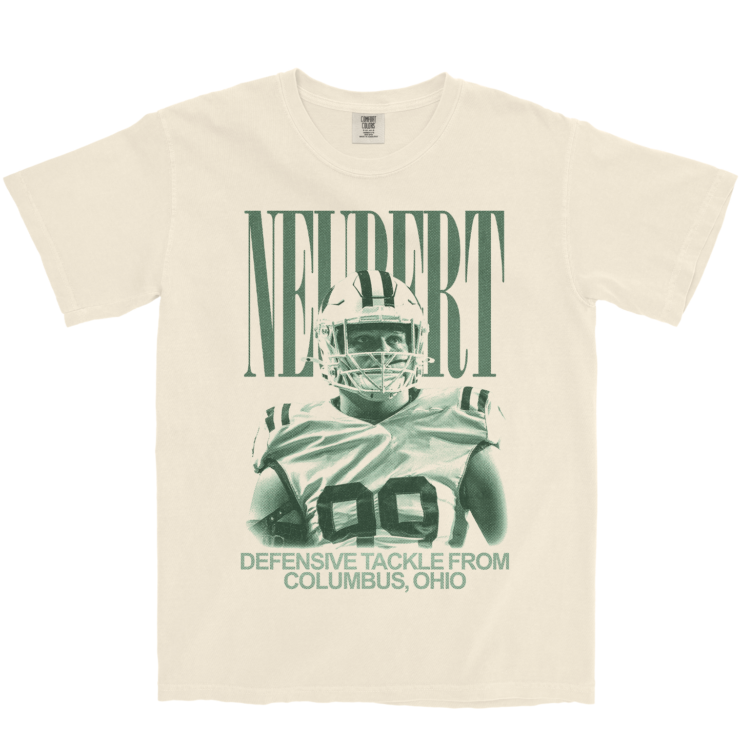 TY NEUBERT VINTAGE IVORY TEE