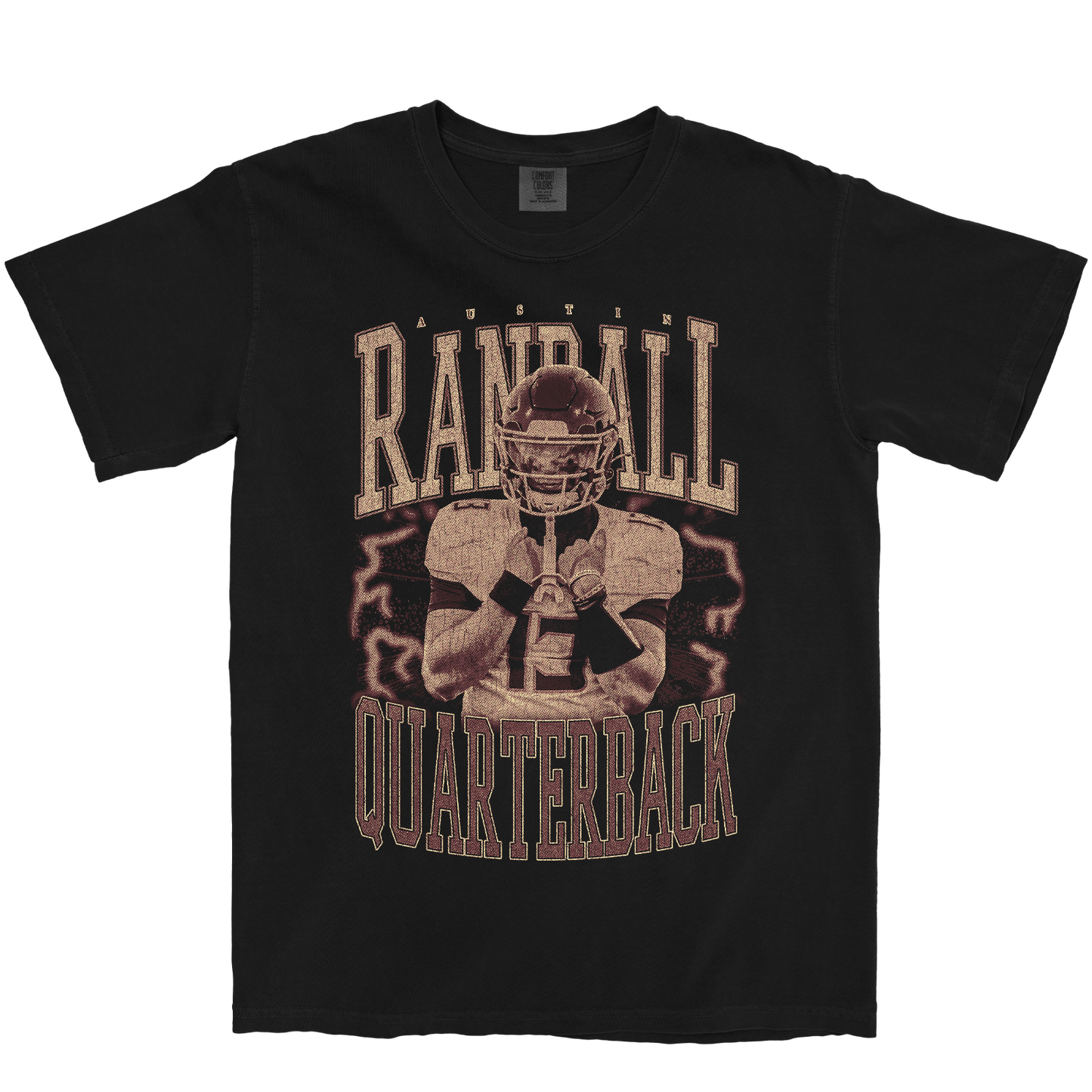 AUSTIN RANDALL VINTAGE BLACK TEE