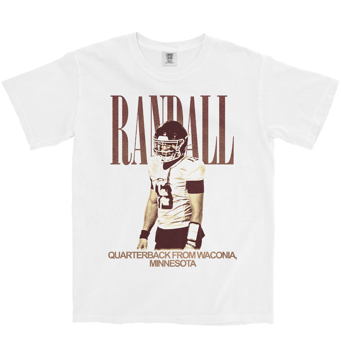 AUSTIN RANDALL VINTAGE WHITE TEE