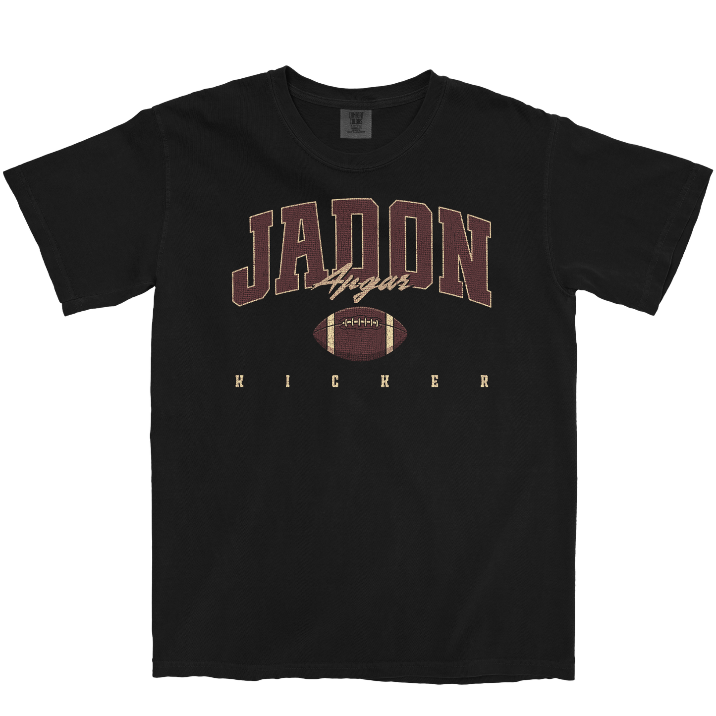 JADON APGAR RETRO BLACK TEE