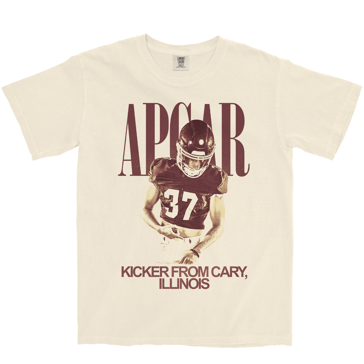 JADON APGAR VINTAGE IVORY TEE
