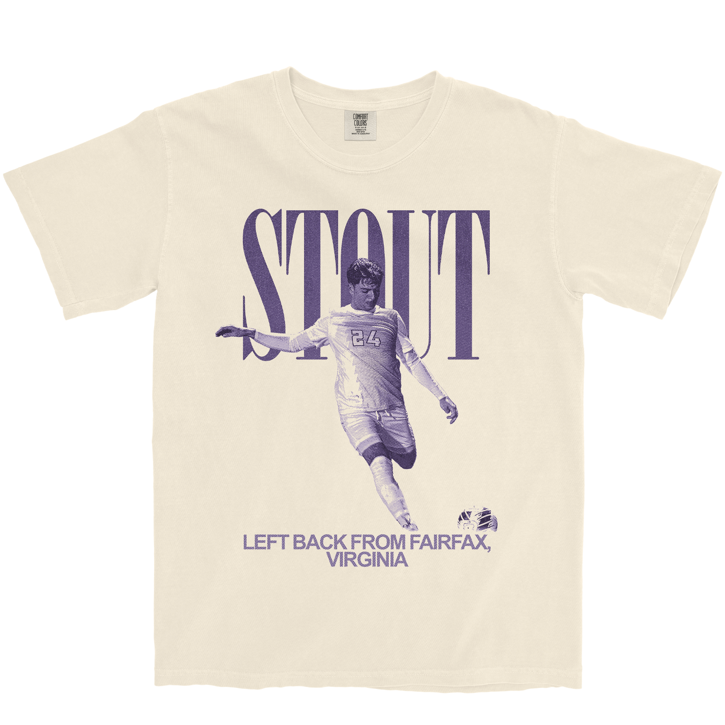 CONNOR STOUT VINTAGE IVORY TEE