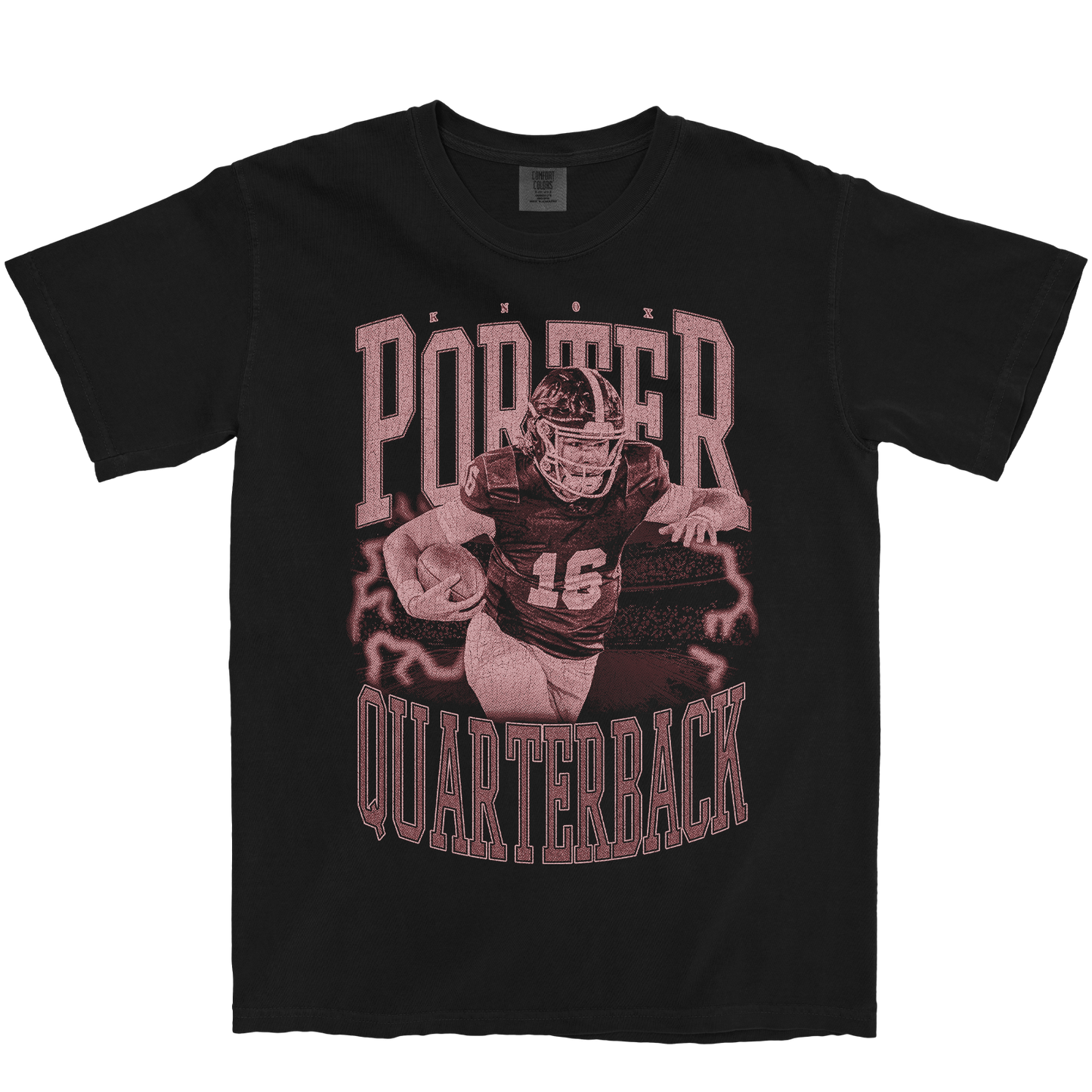 KNOX PORTER VINTAGE BLACK TEE