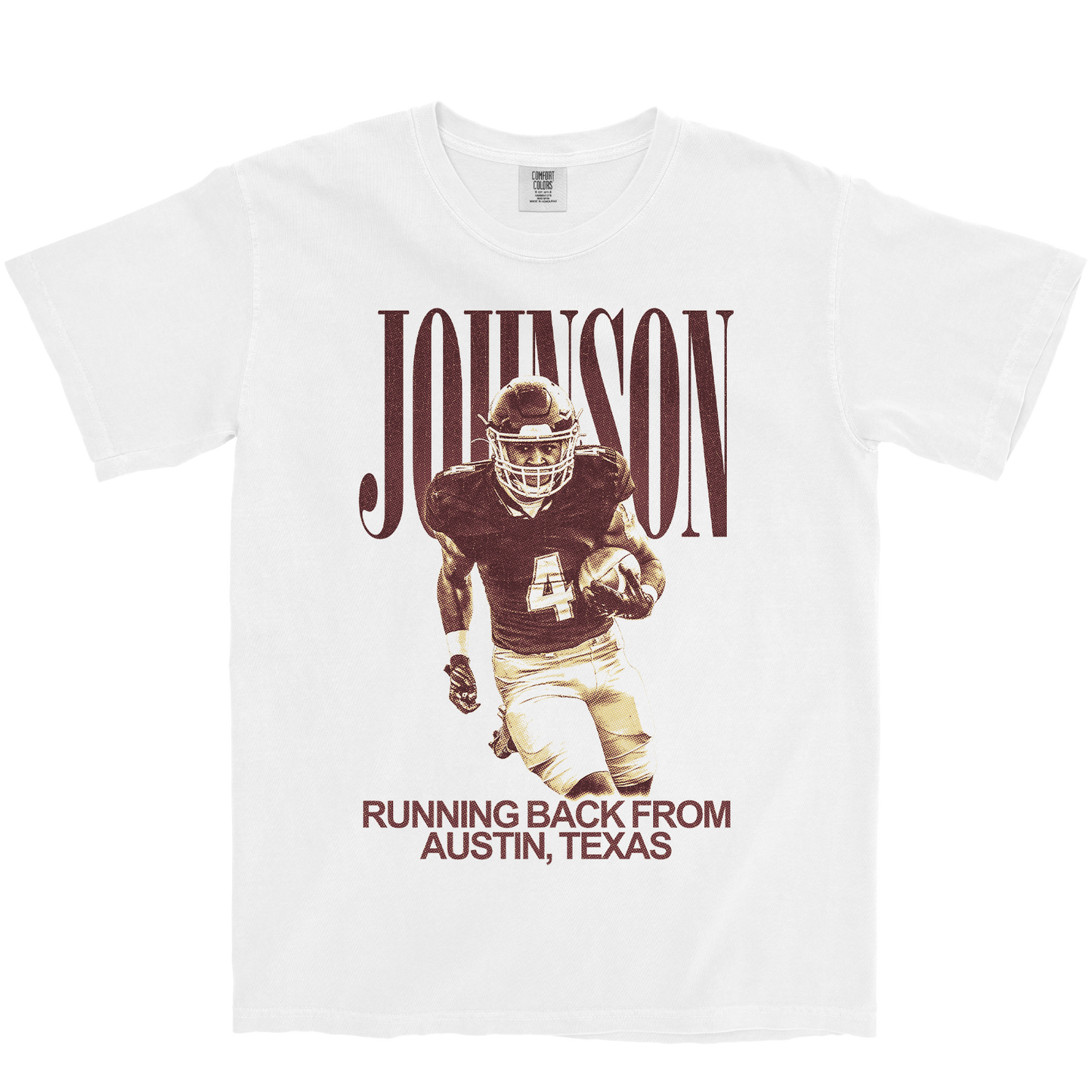 DJ JOHNSON VINTAGE WHITE TEE