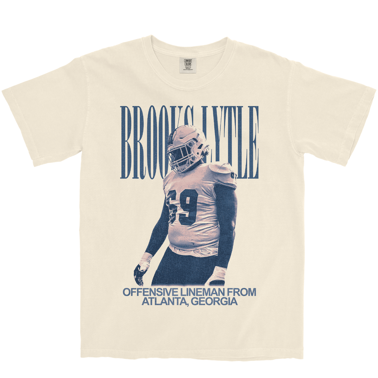 ELLINGTON BROOKS-LYTLE VINTAGE IVORY TEE