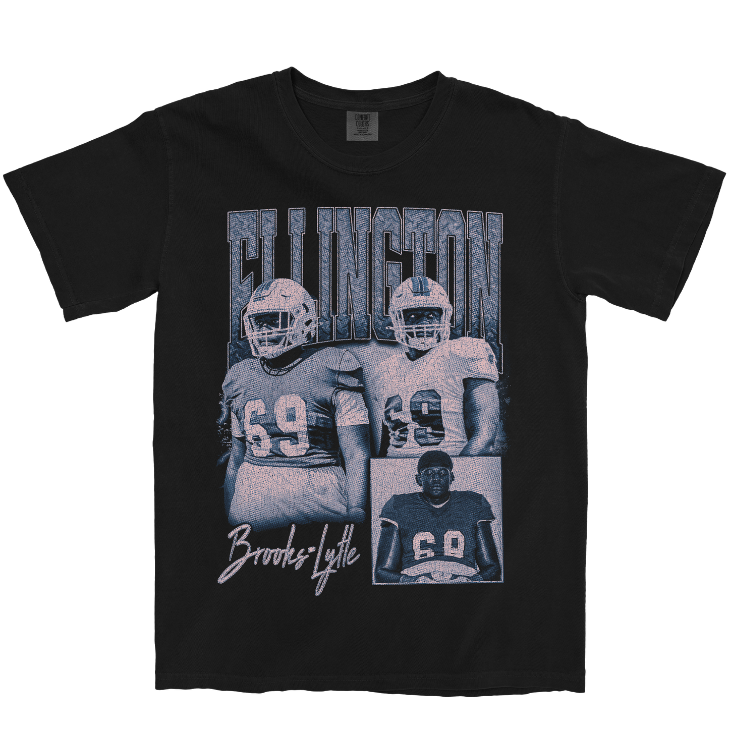 ELLINGTON BROOKS-LYTLE GRAPHIC BLACK TEE