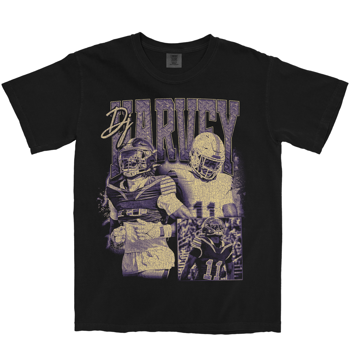DJ HARVEY GRAPHIC BLACK TEE