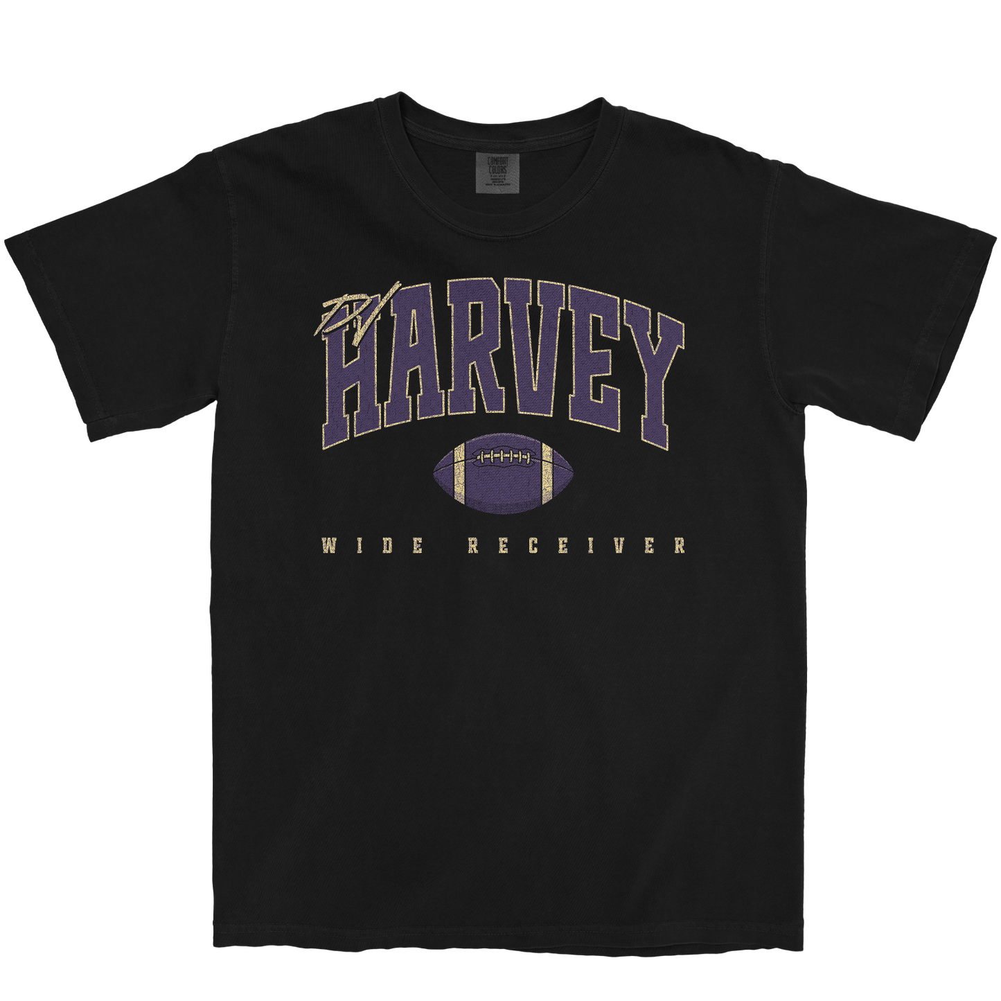 DJ HARVEY RETRO BLACK TEE