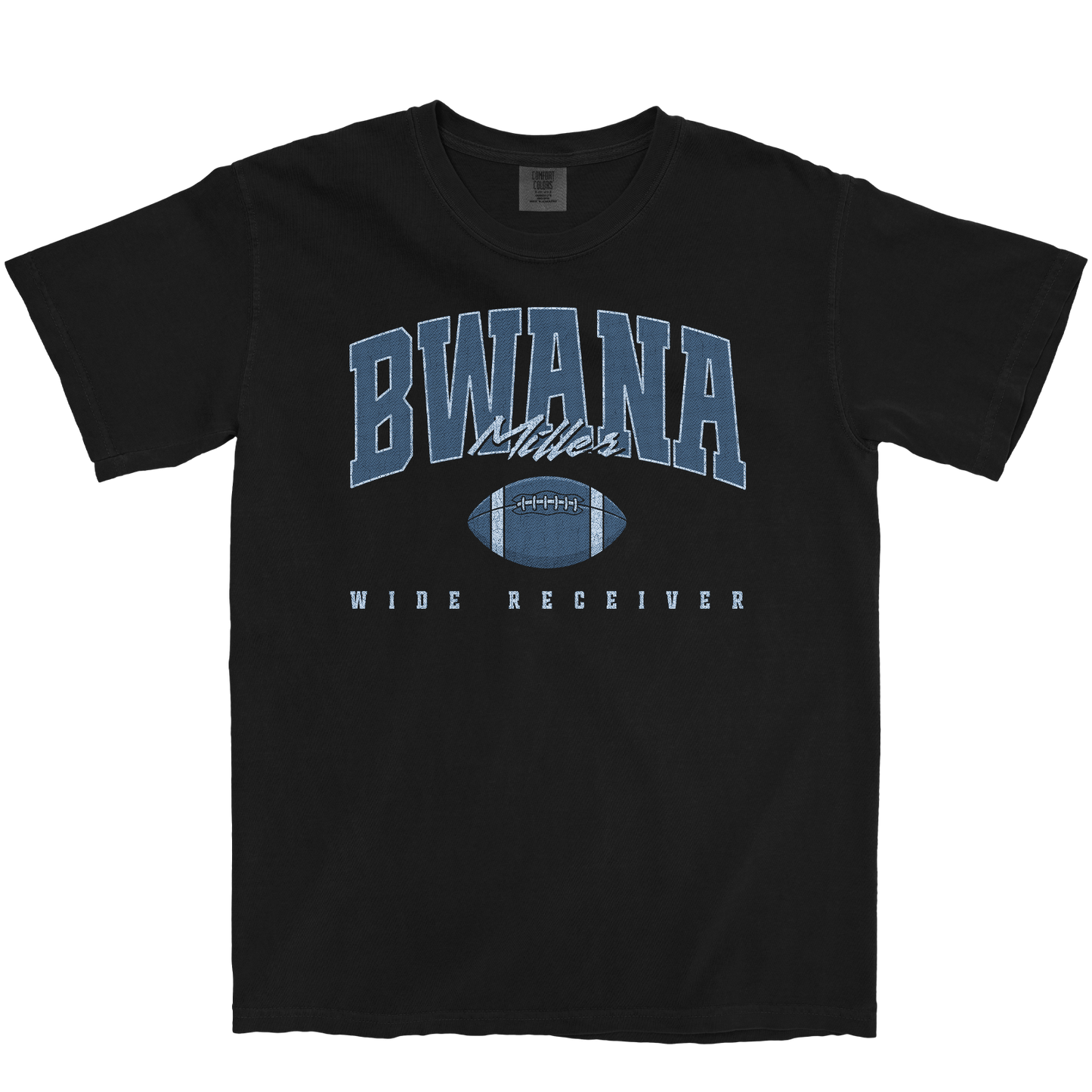 BWANA MILLER RETRO BLACK TEE
