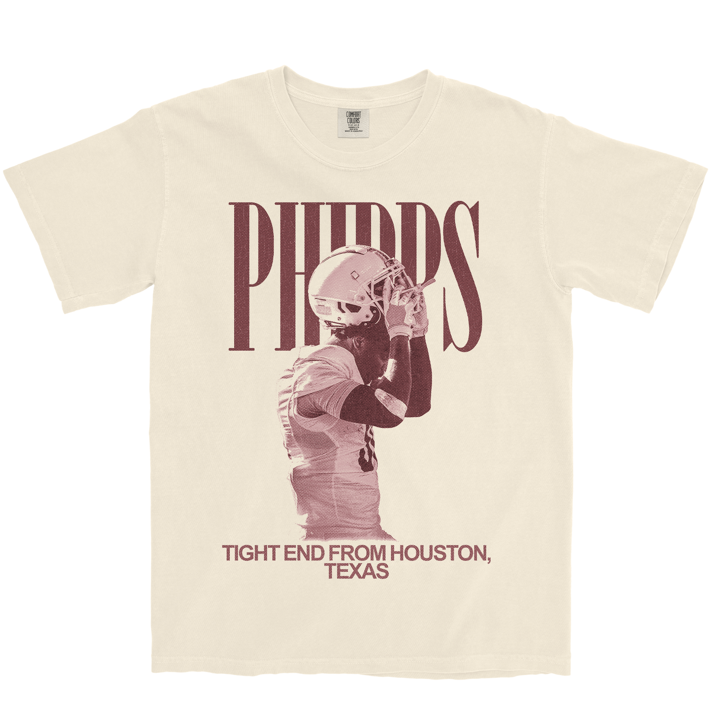 XAVIER PHIPPS VINTAGE IVORY TEE