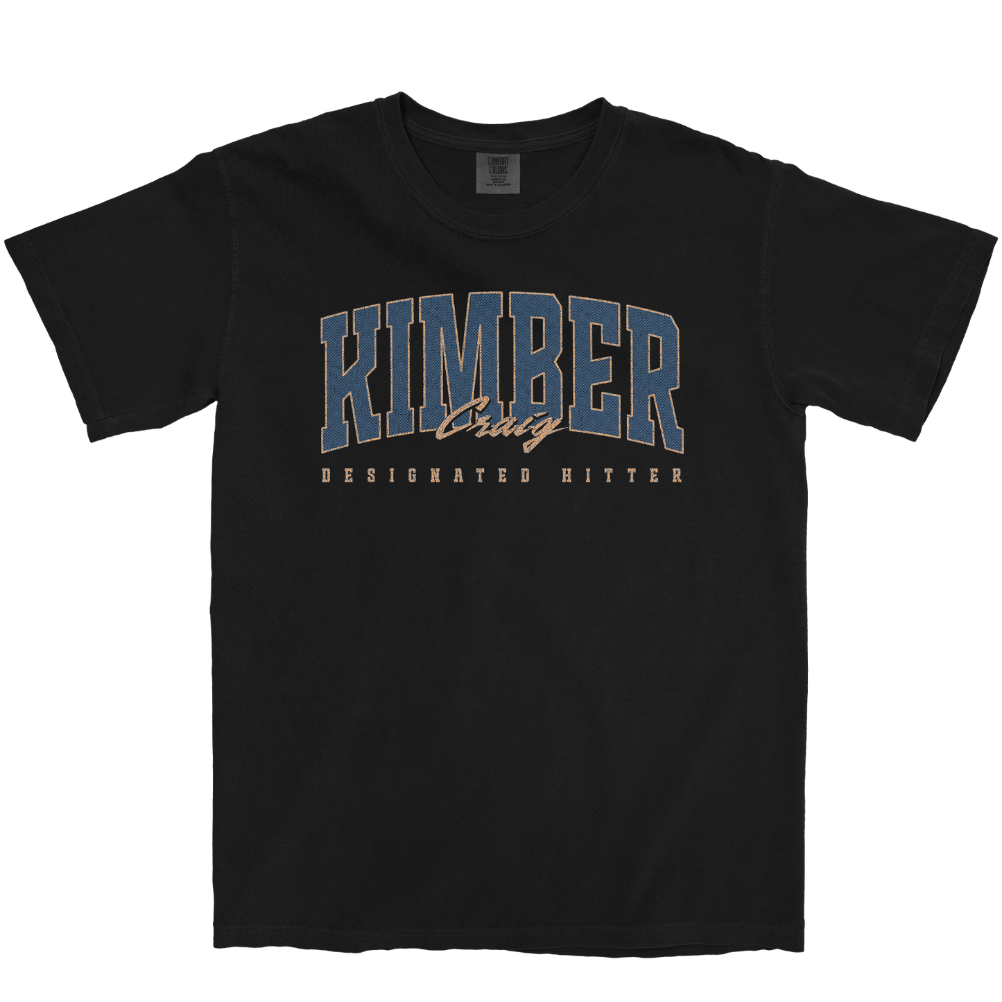 KIMBER CRAIG RETRO BLACK TEE
