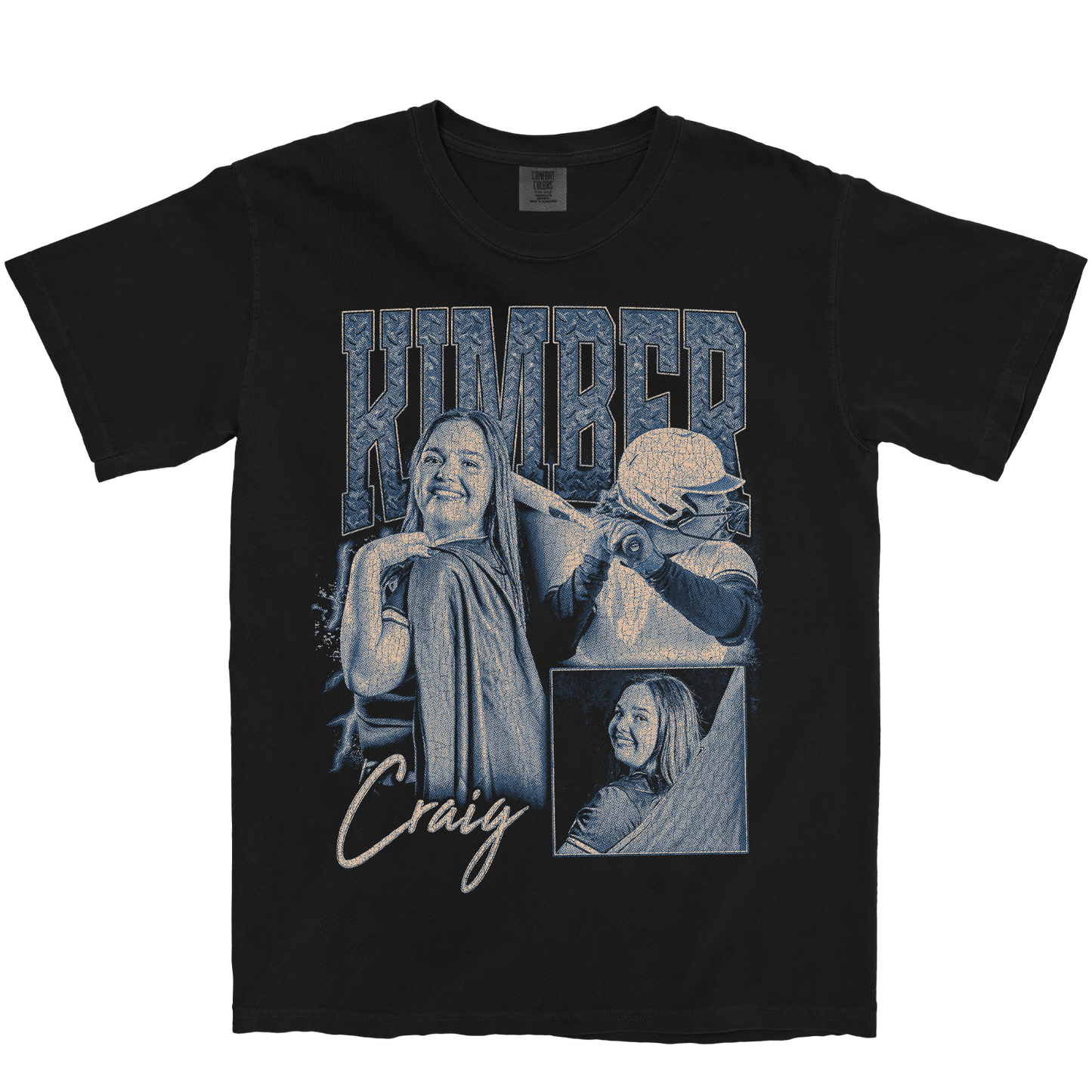 KIMBER CRAIG GRAPHIC BLACK TEE