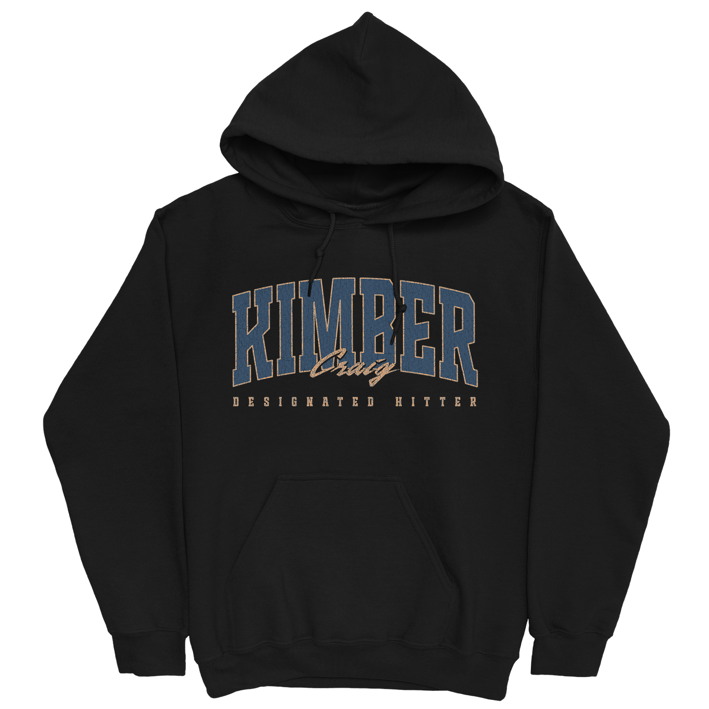 KIMBER CRAIG RETRO BLACK HOODIE