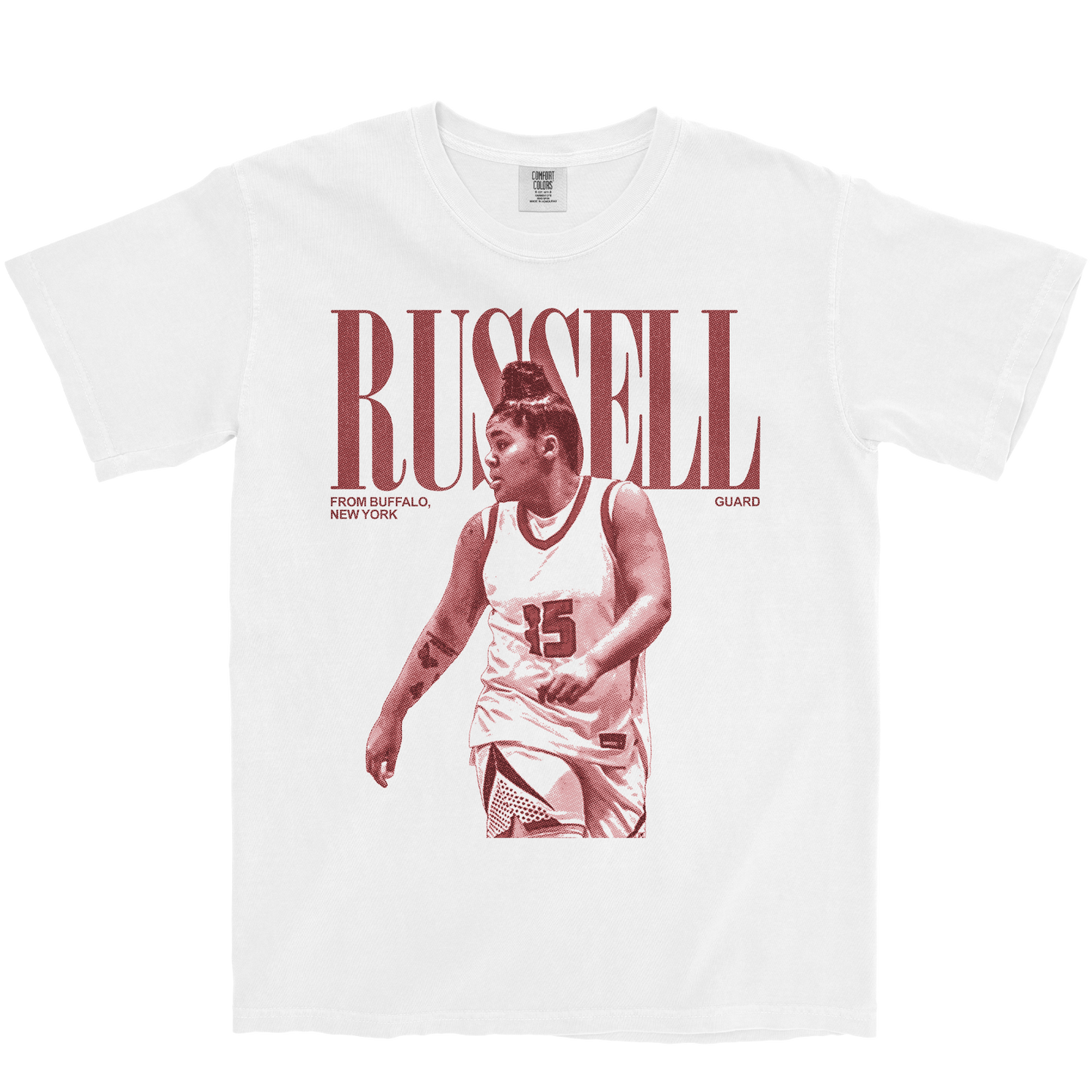 ALIVIYA RUSSELL VINTAGE WHITE TEE