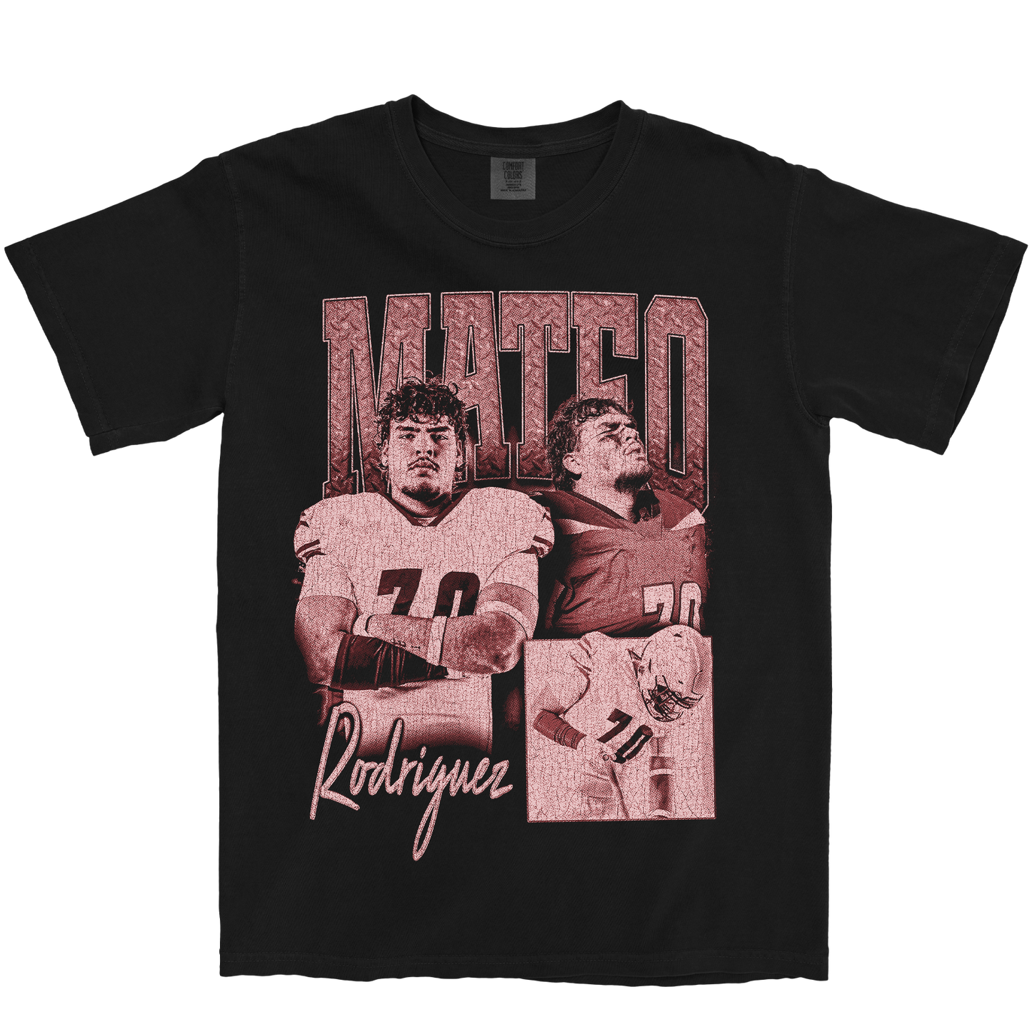 MATEO RODRIGUEZ GRAPHIC BLACK TEE