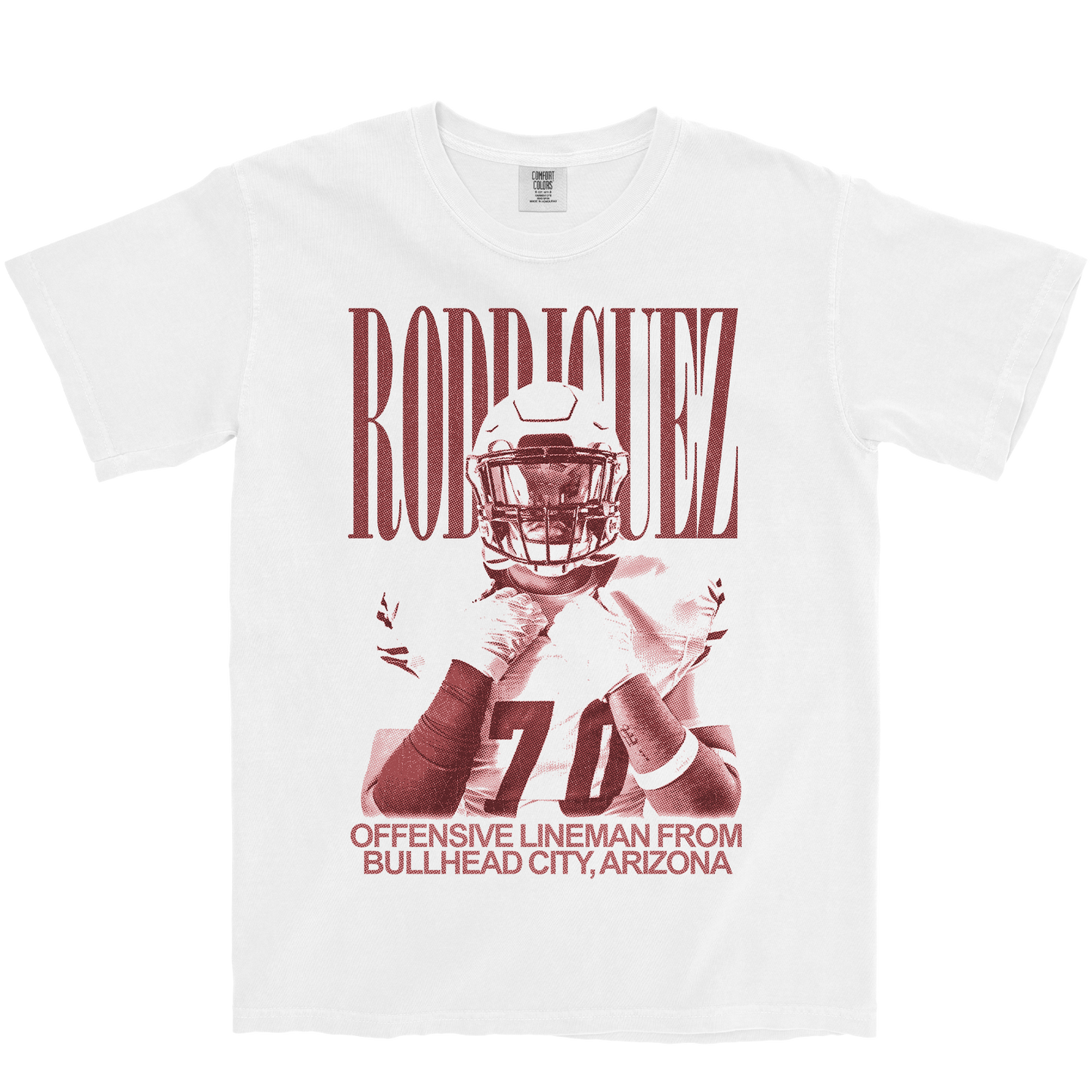 MATEO RODRIGUEZ VINTAGE WHITE TEE