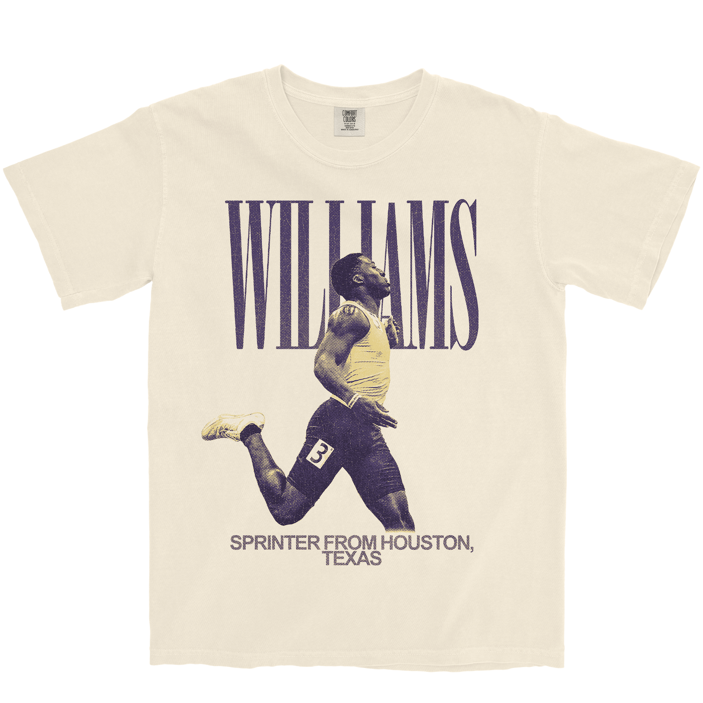 WALTER WILLIAMS VINTAGE IVORY TEE