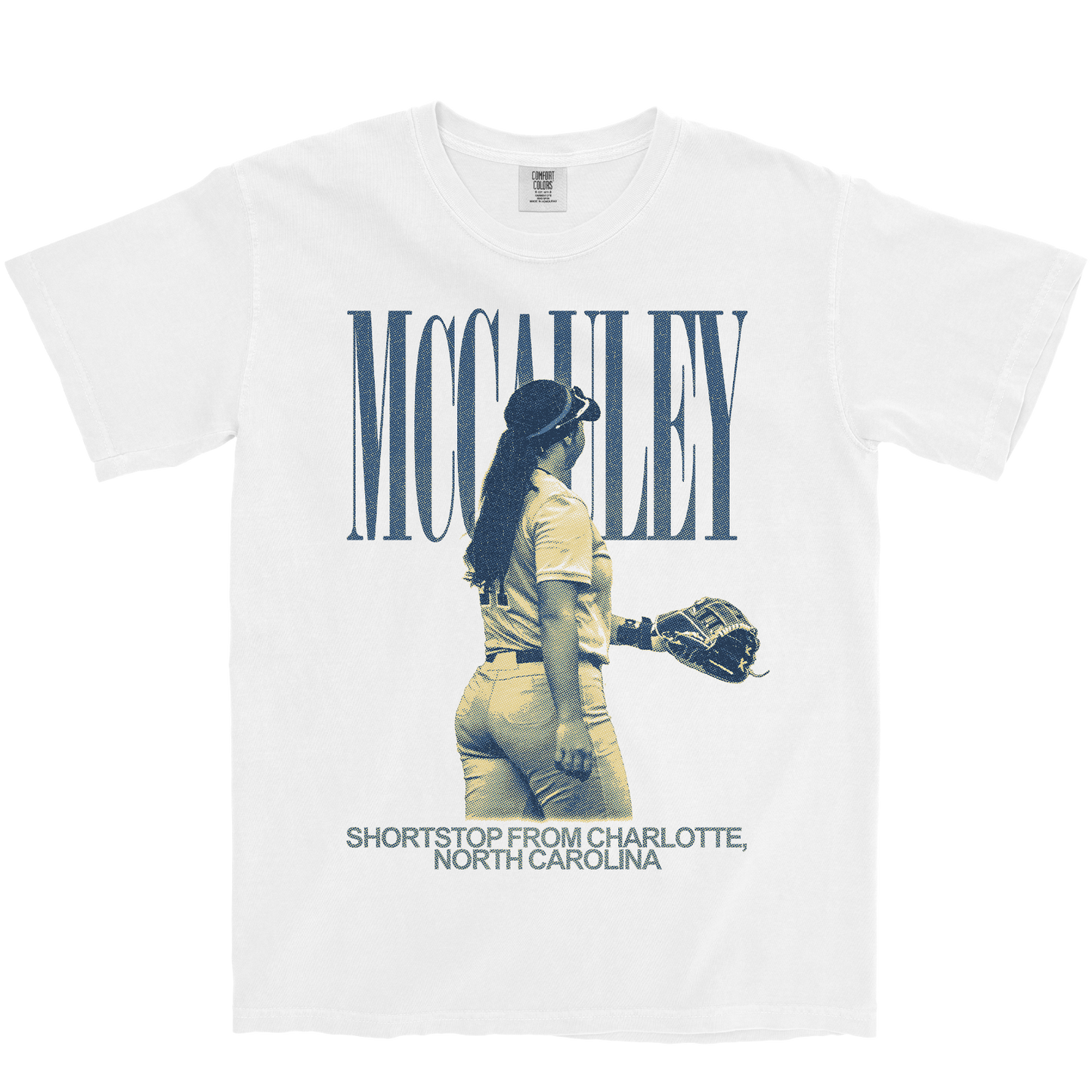 AVA MCCAULEY VINTAGE WHITE TEE