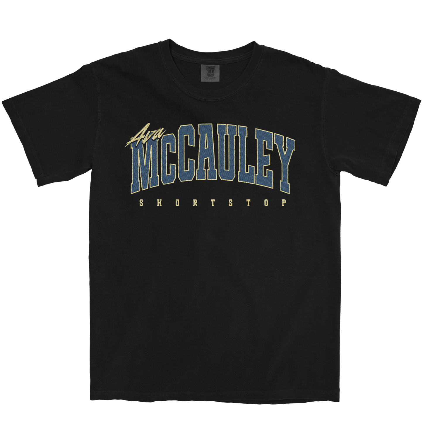 AVA MCCAULEY RETRO BLACK TEE