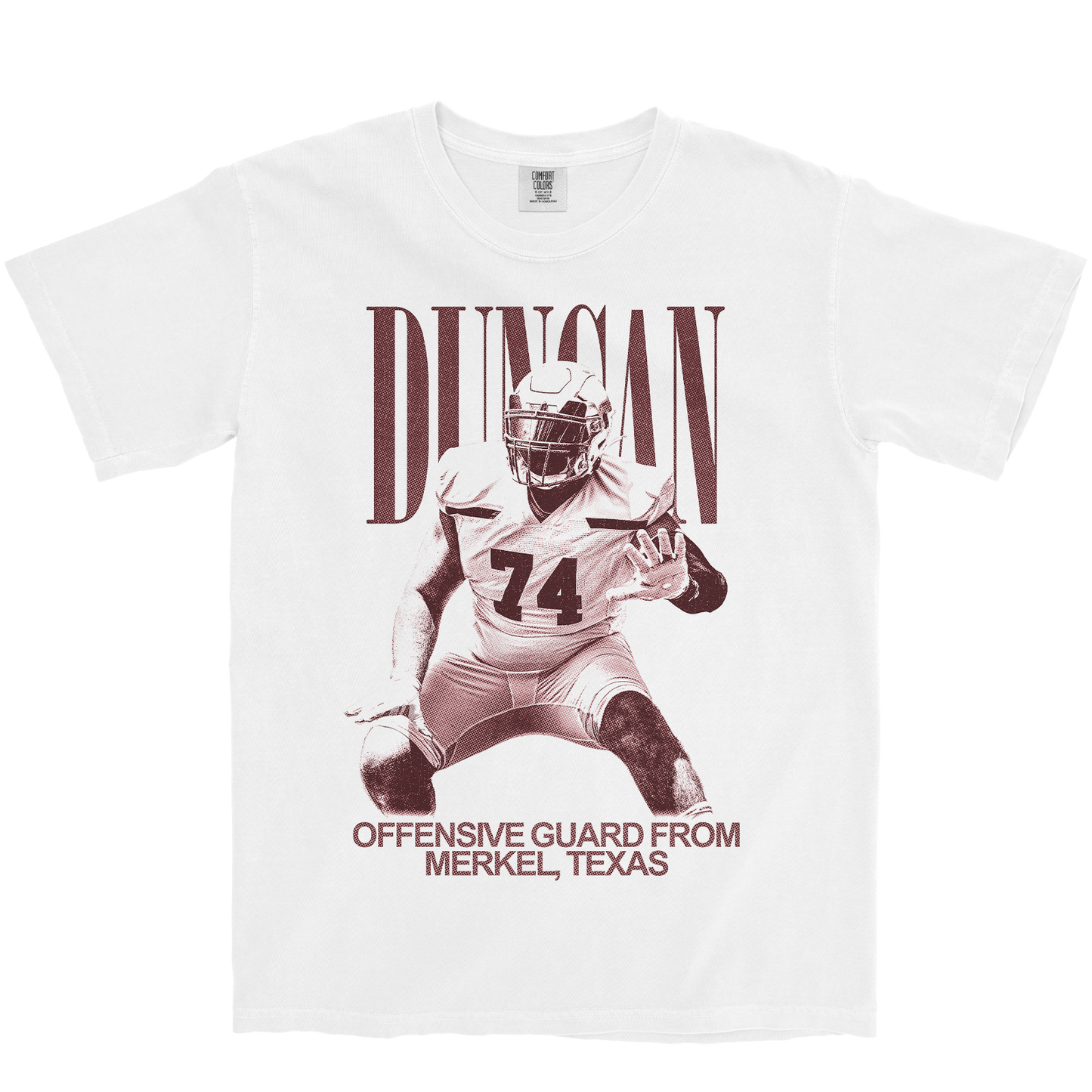 DALTON DUNCAN VINTAGE WHITE TEE