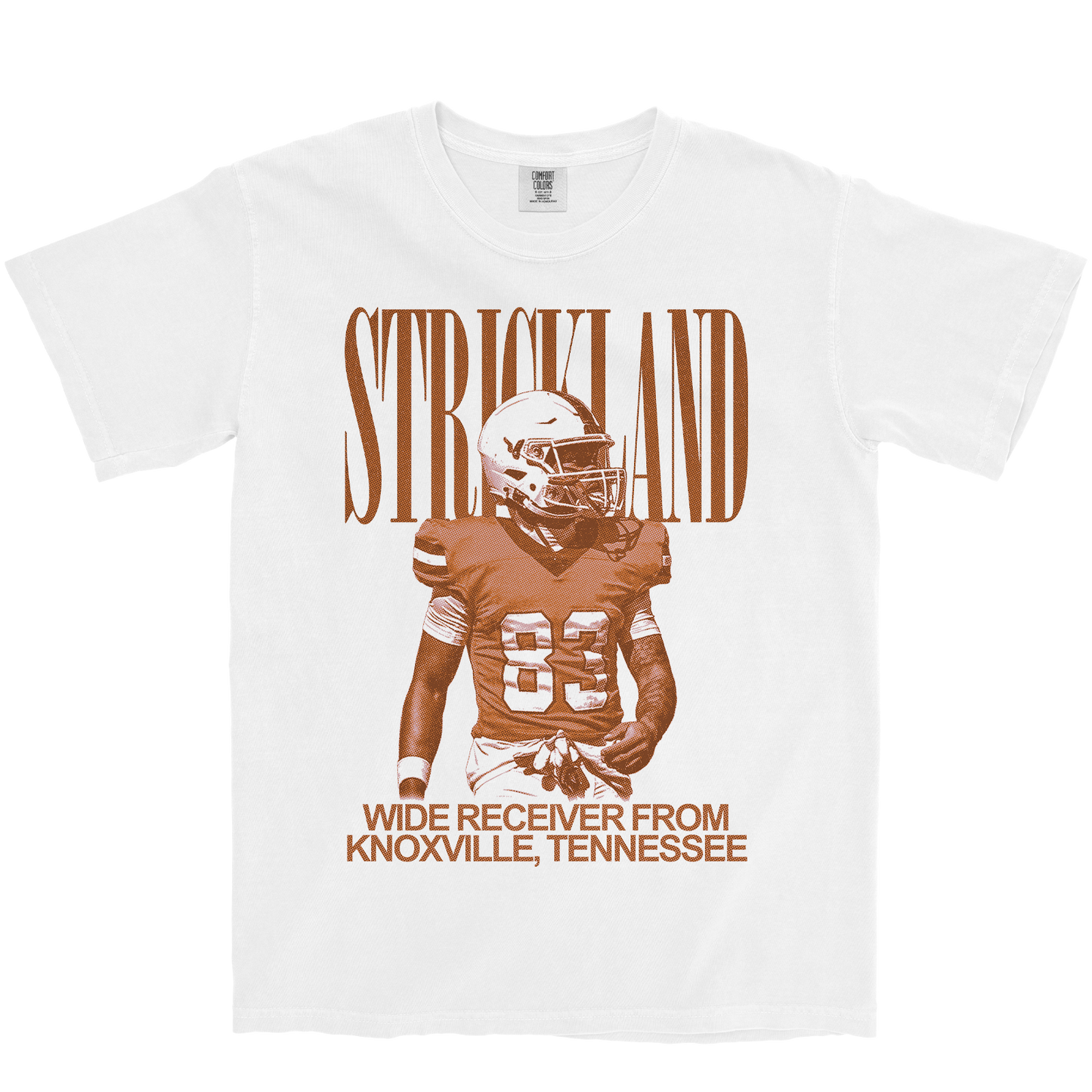 DANTE STRICKLAND VINTAGE WHITE TEE
