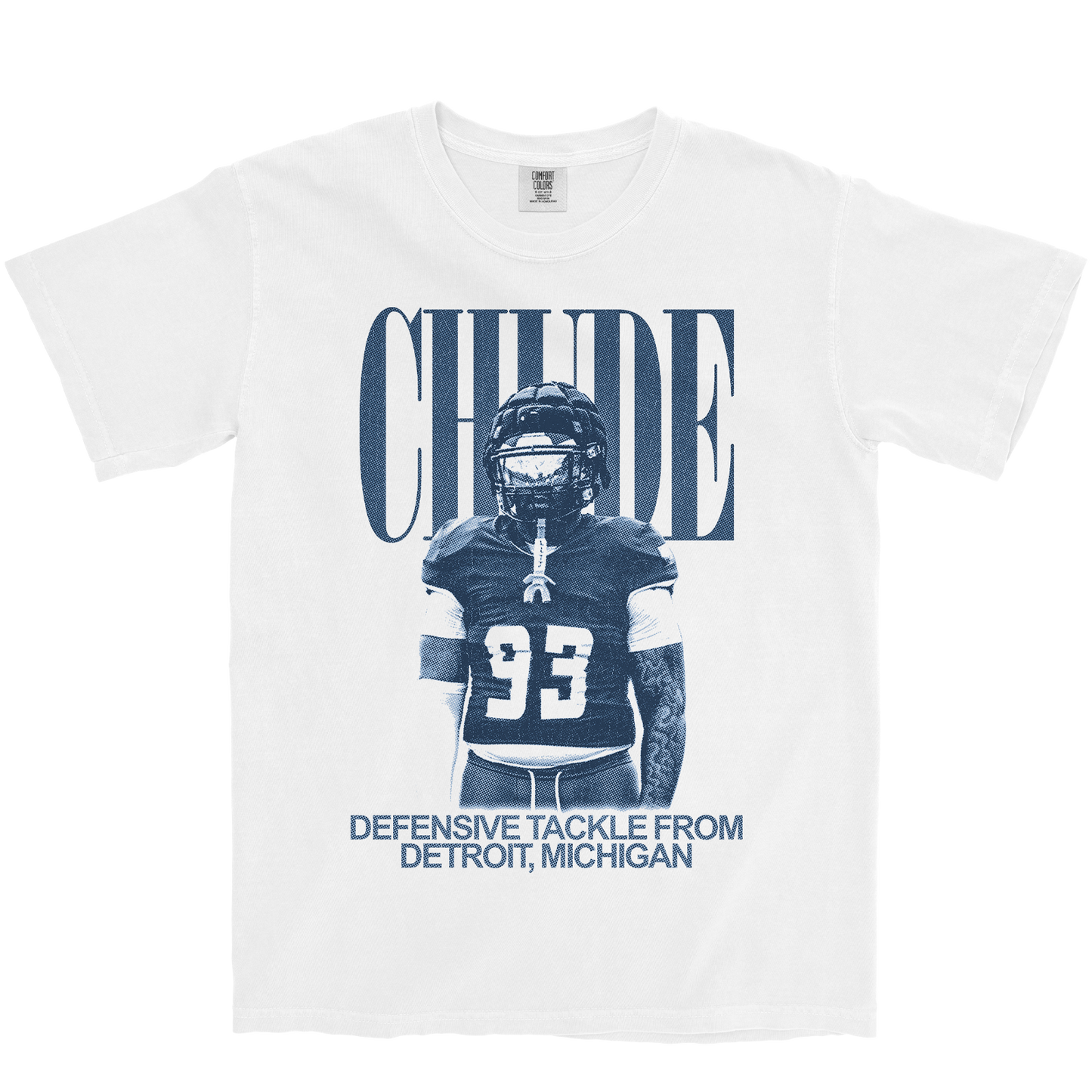 MICHAEL CHUDE VINTAGE WHITE TEE