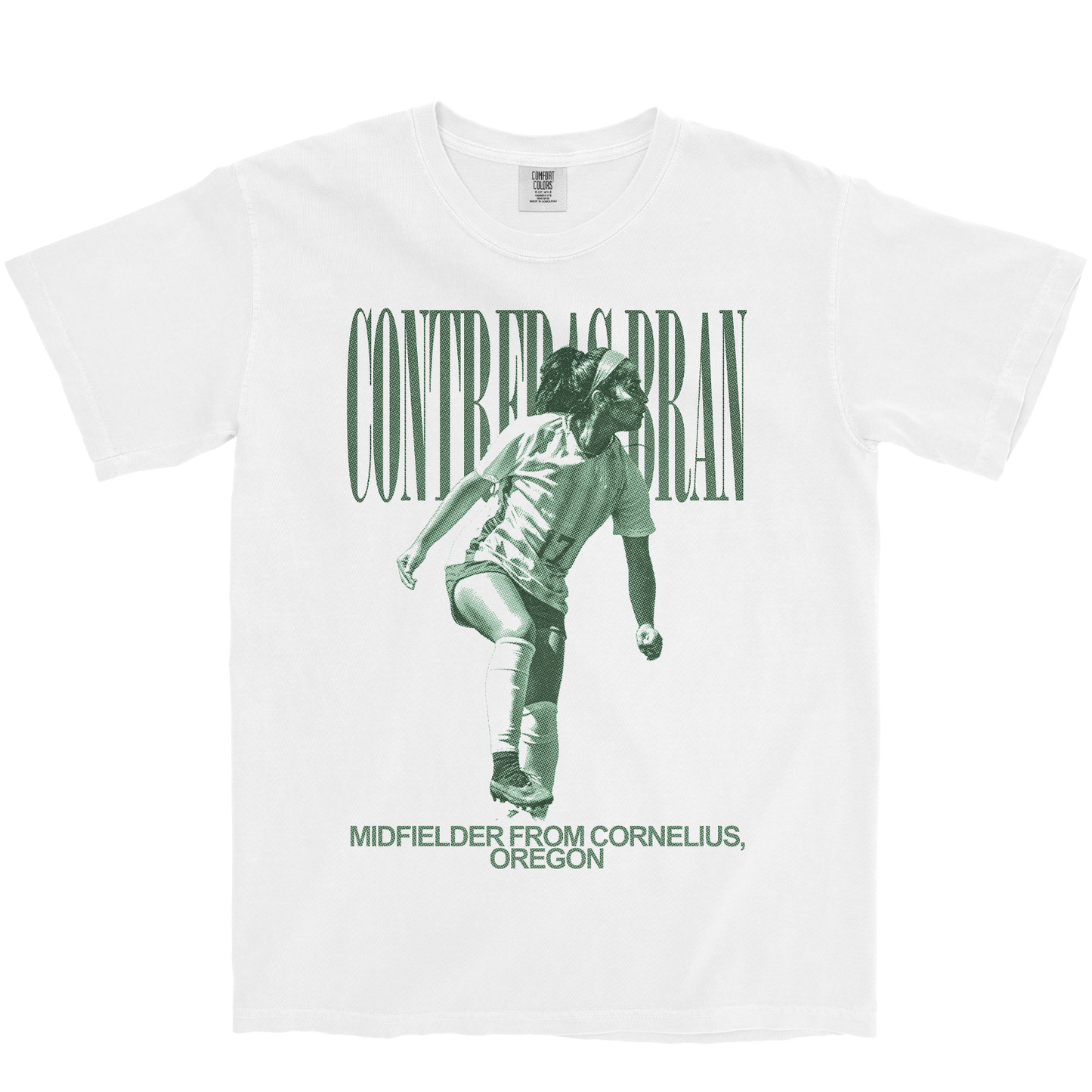 CAMILLA CONTRERAS BRAN VINTAGE WHITE TEE