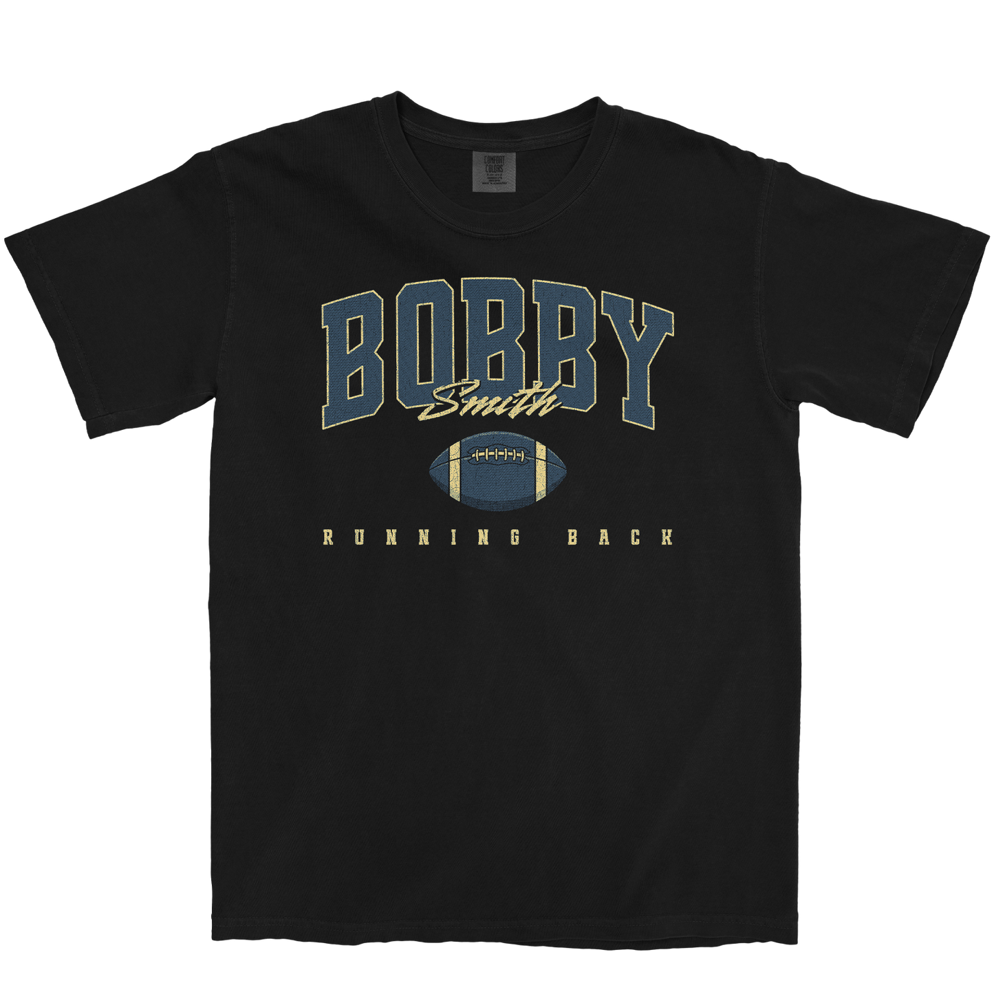 BOBBY SMITH RETRO BLACK TEE