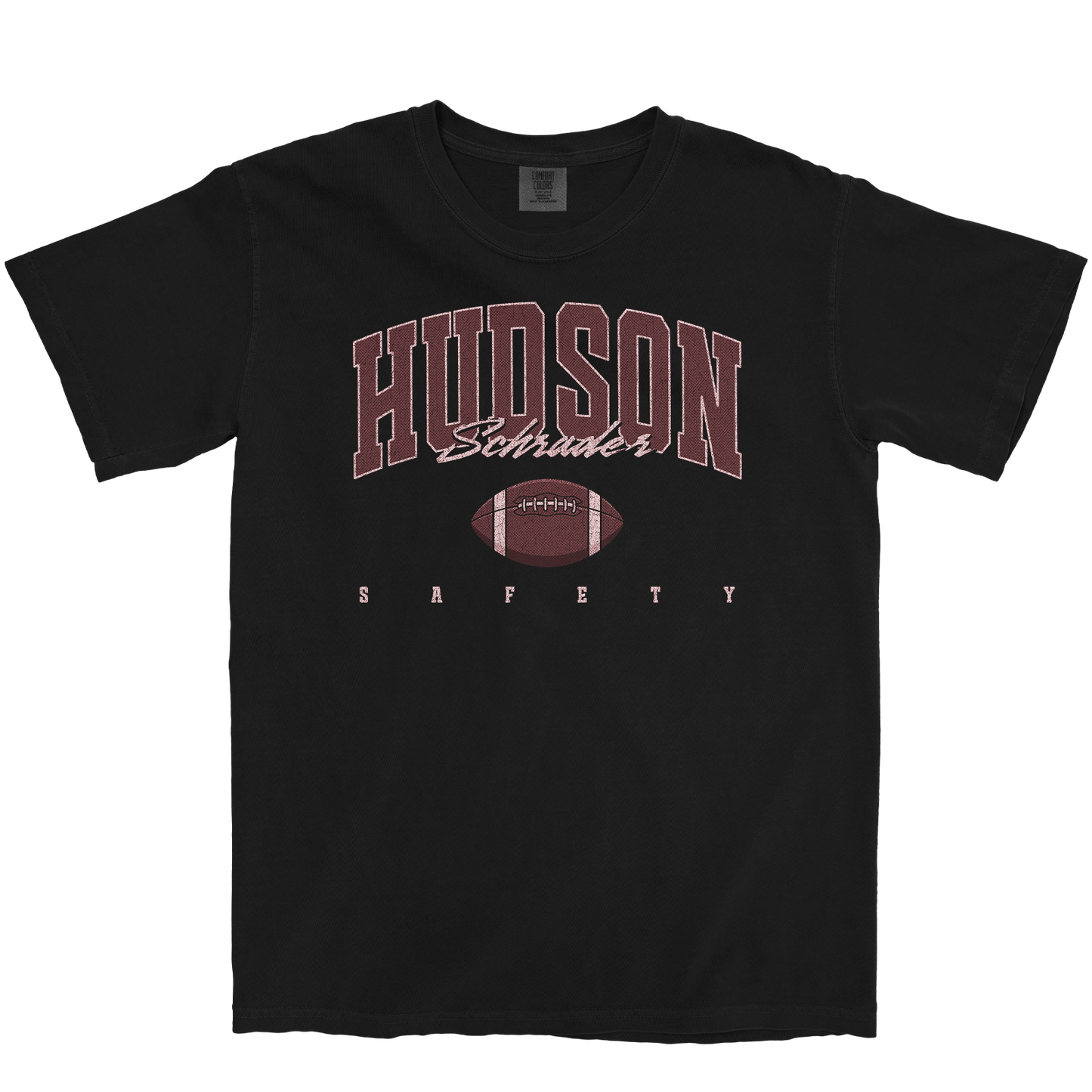 HUDSON SCHRADER RETRO BLACK TEE