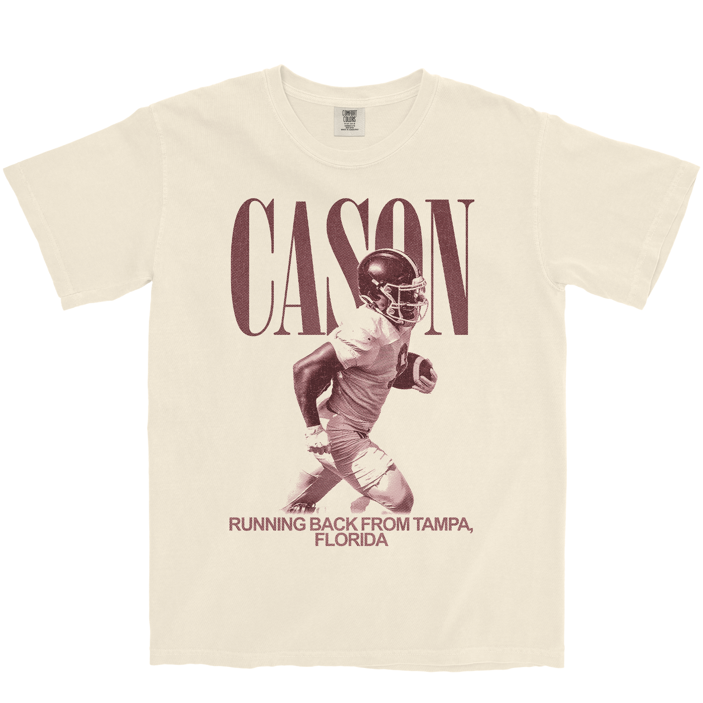 CONTAE CASON VINTAGE IVORY TEE