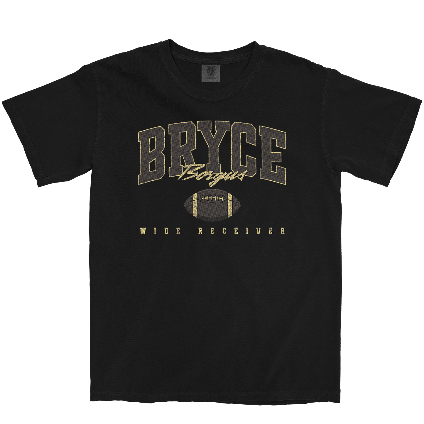 BRYCE BORGUS RETRO BLACK TEE