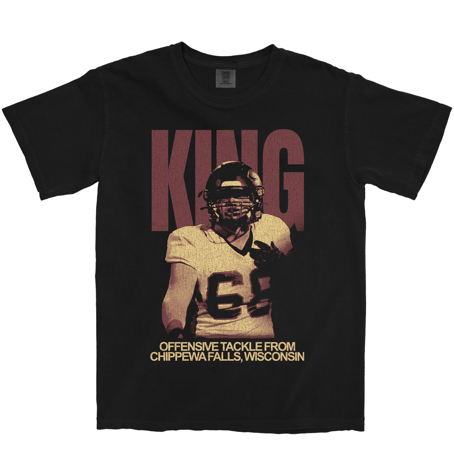 NOAH KING VINTAGE BLACK TEE