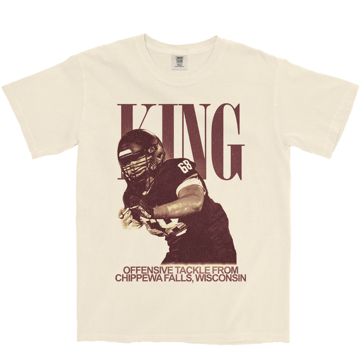 NOAH KING VINTAGE IVORY TEE