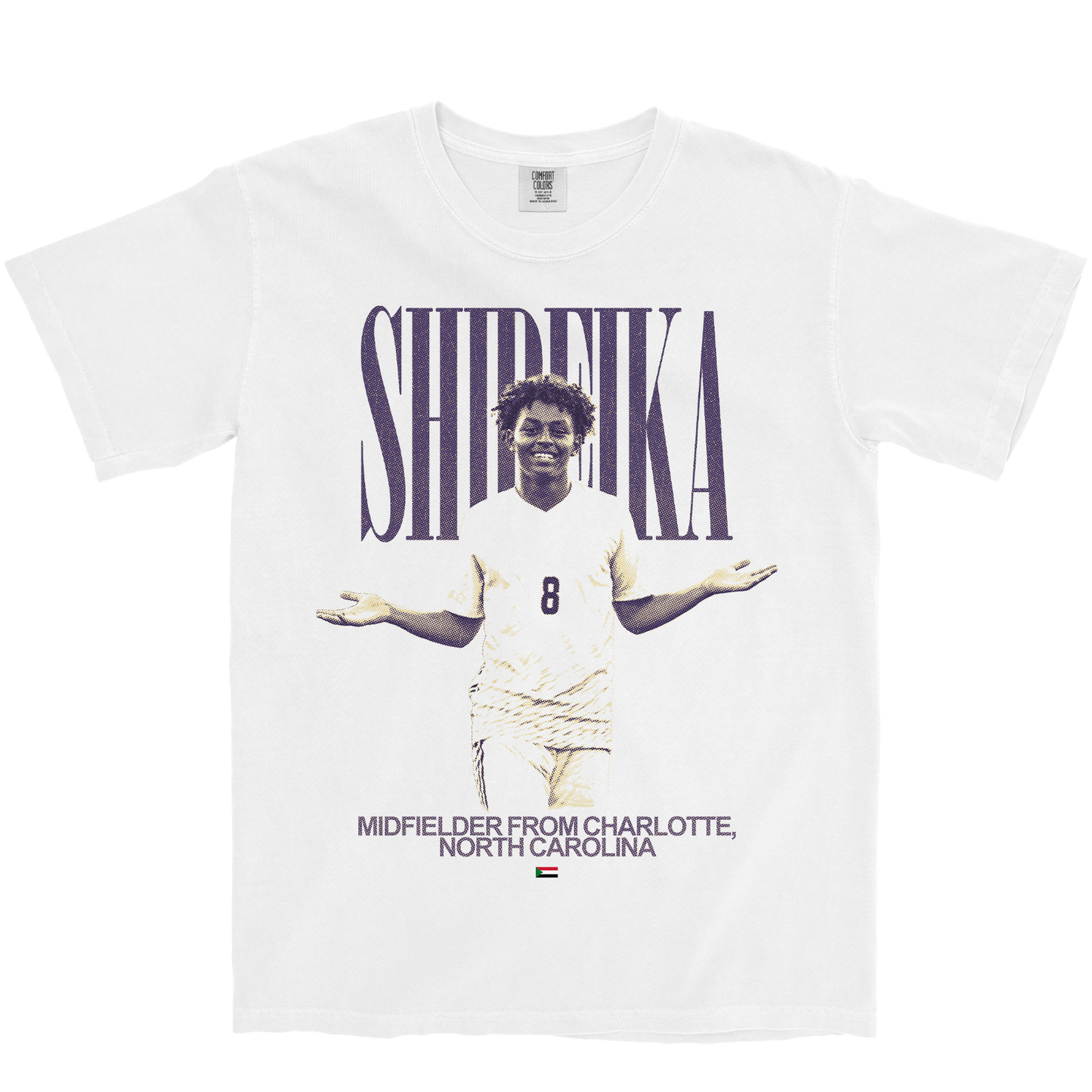 AMRO SHIBEIKA VINTAGE WHITE TEE