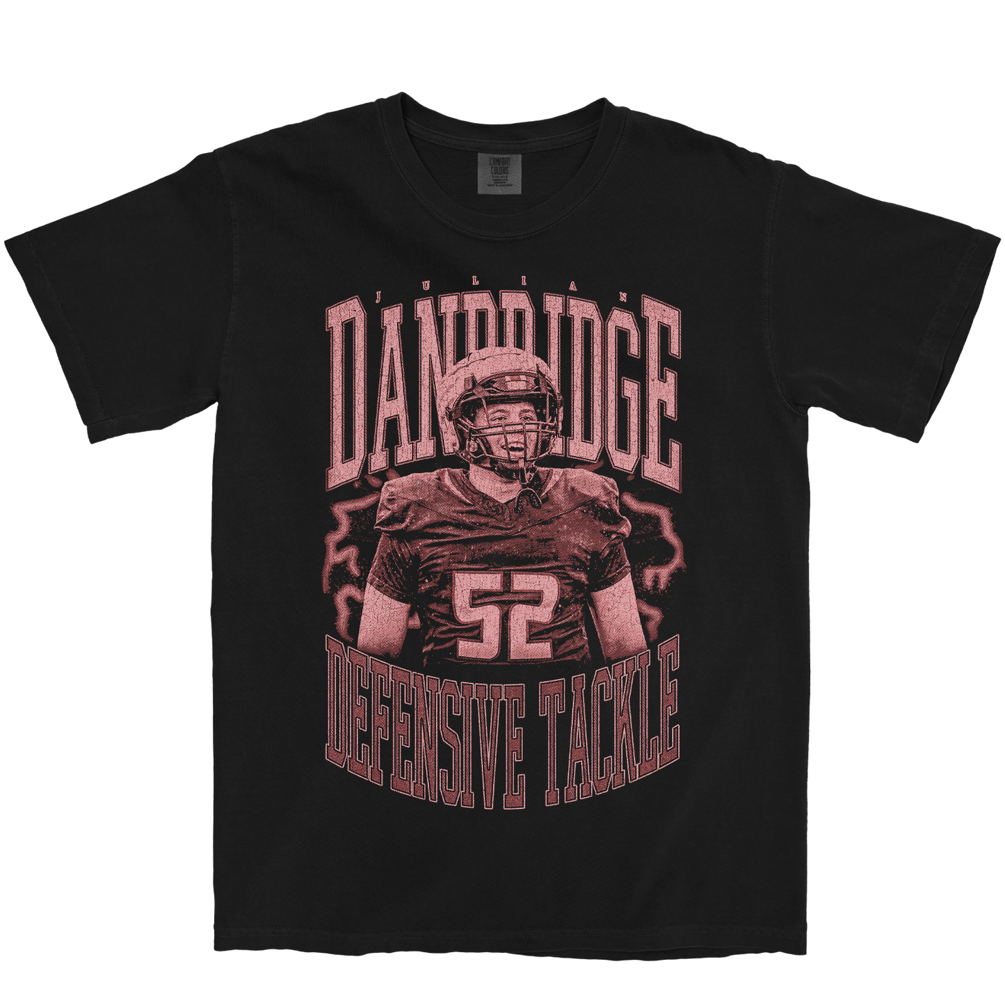 JULIAN DANDRIDGE VINTAGE BLACK TEE
