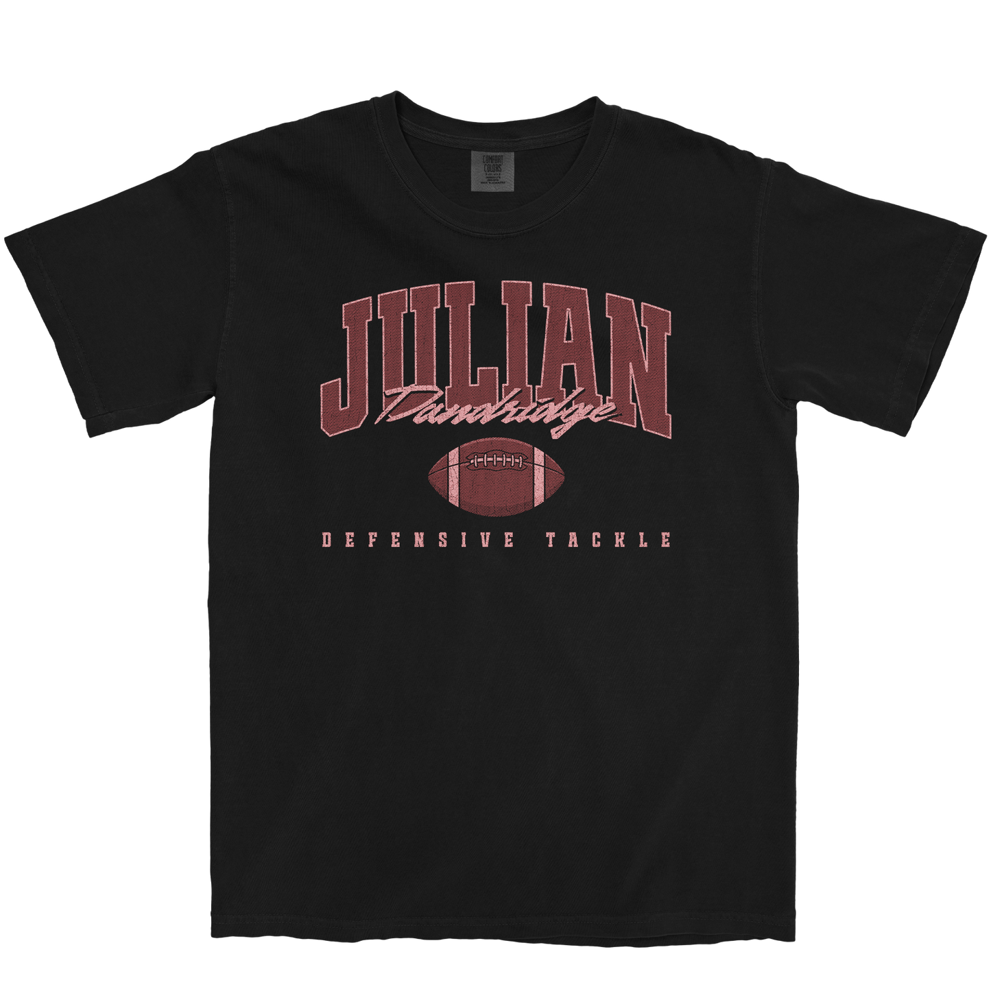 JULIAN DANDRIDGE RETRO BLACK TEE