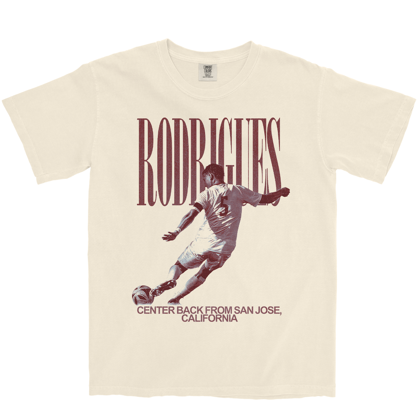NATHAN RODRIGUES VINTAGE IVORY TEE