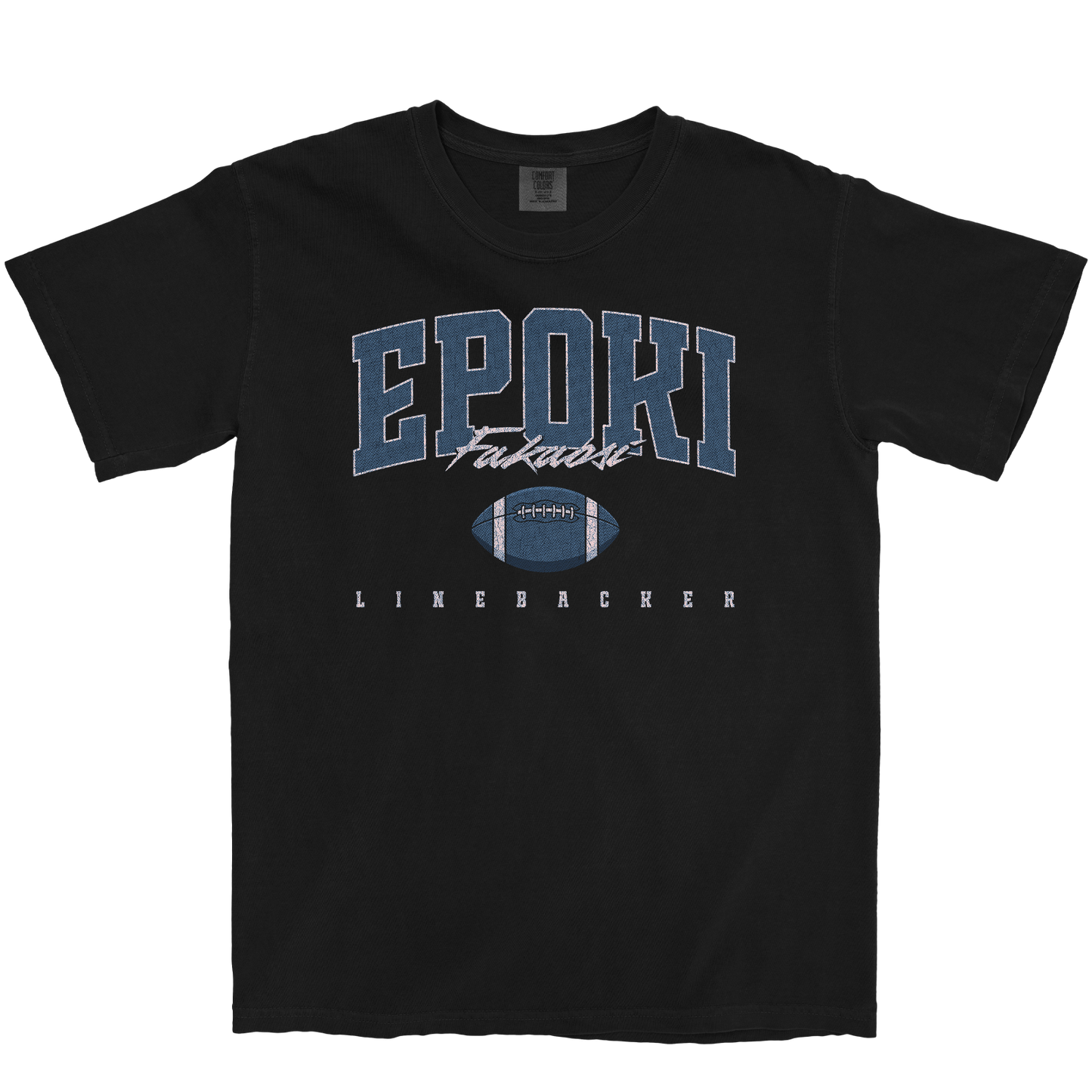 EPOKI FAKAOSI RETRO BLACK TEE